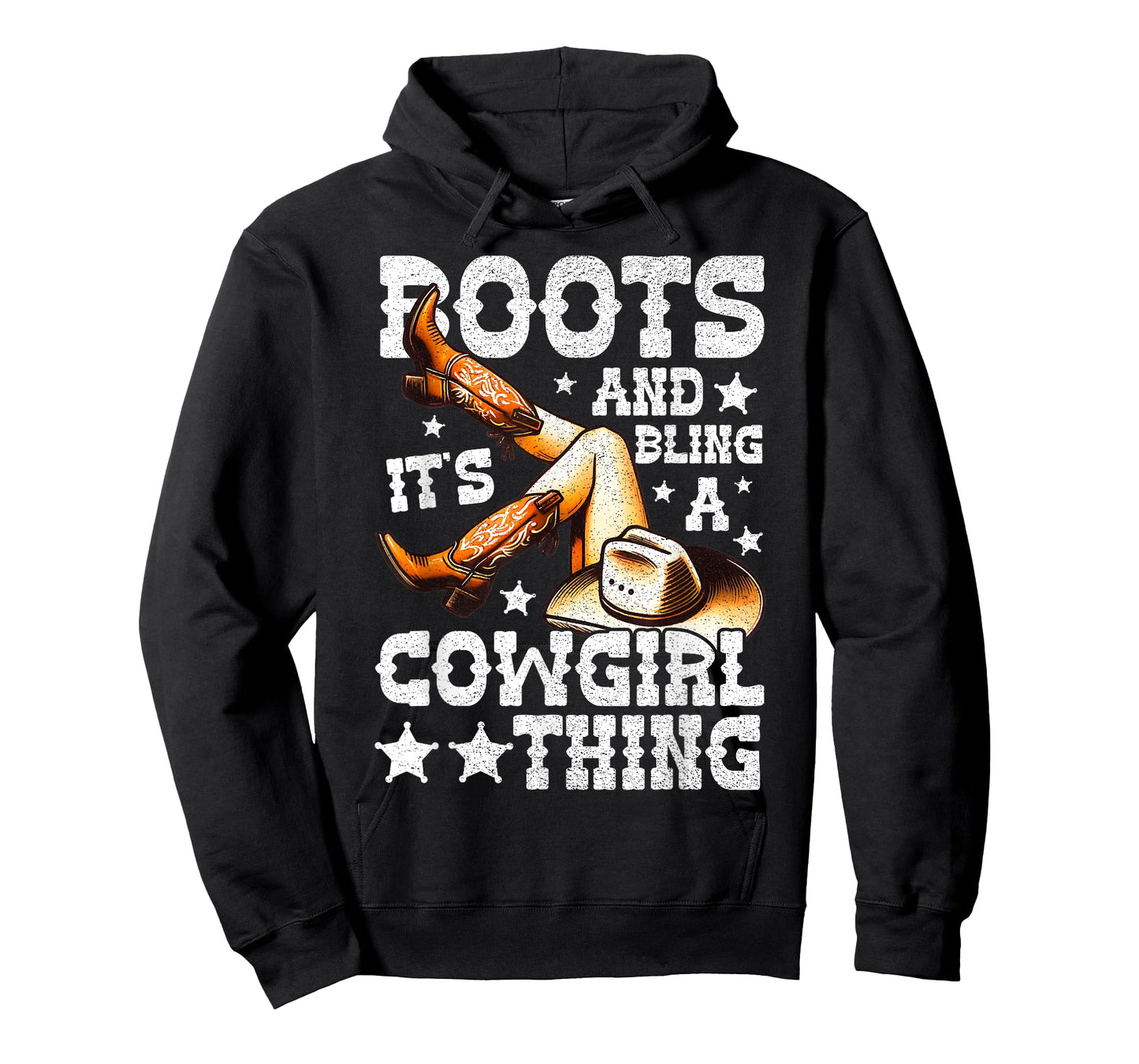 Boots and Bling its a Cowgirl Thing Cute Love Country Life T-Shirt