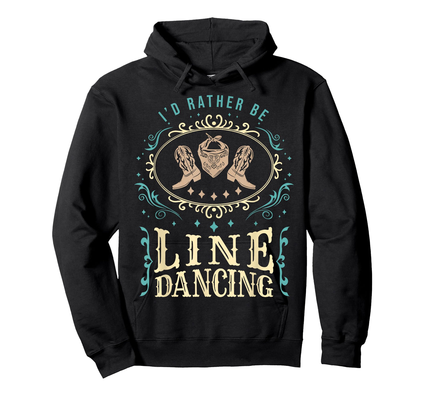 I'd Rather Be Line Dancing Funny Line Dance T-Shirt