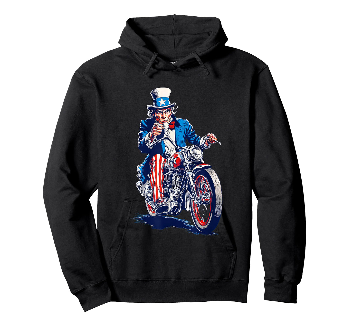 I Want You Motorcycle Graphic Costume T-Shirt