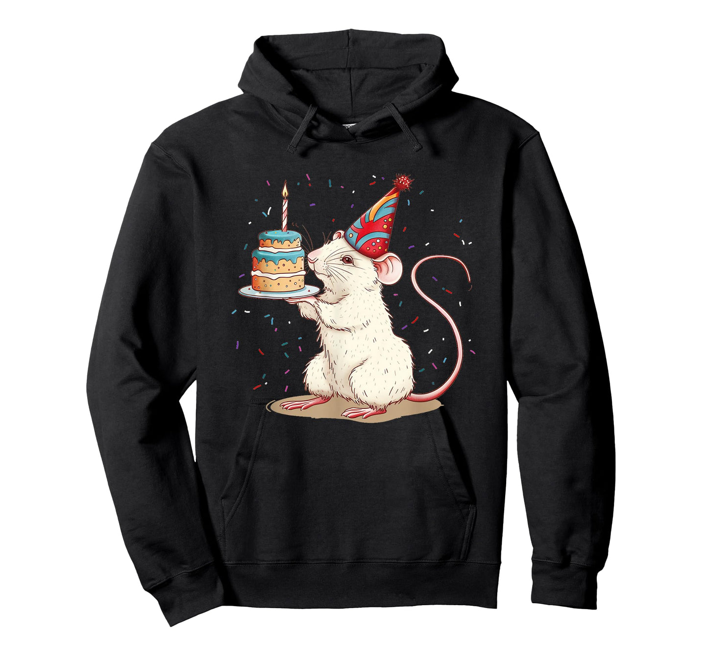 Happy Birthday Rat Costume for Rodents and Rats Lovers T-Shirt