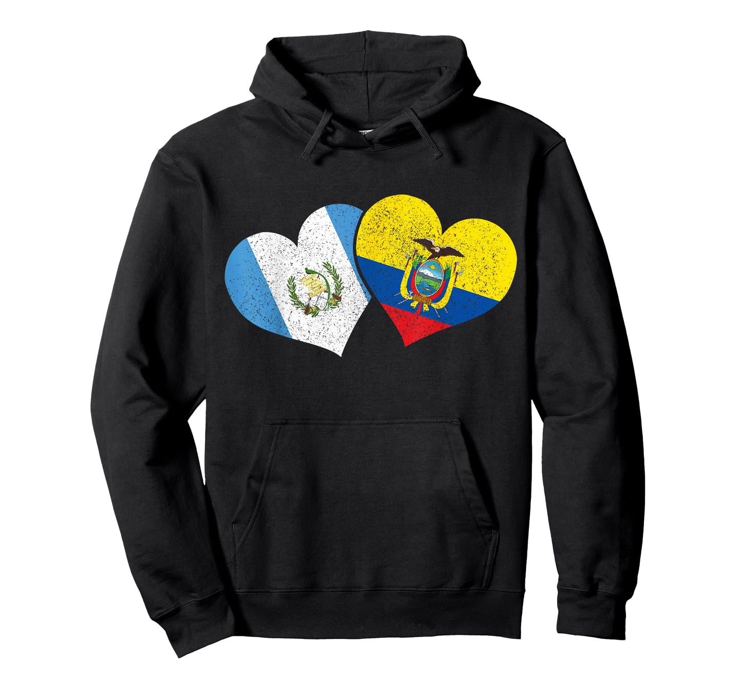 Guatemala Ecuador Ecuadorian Guatemalan Flag T-Shirt