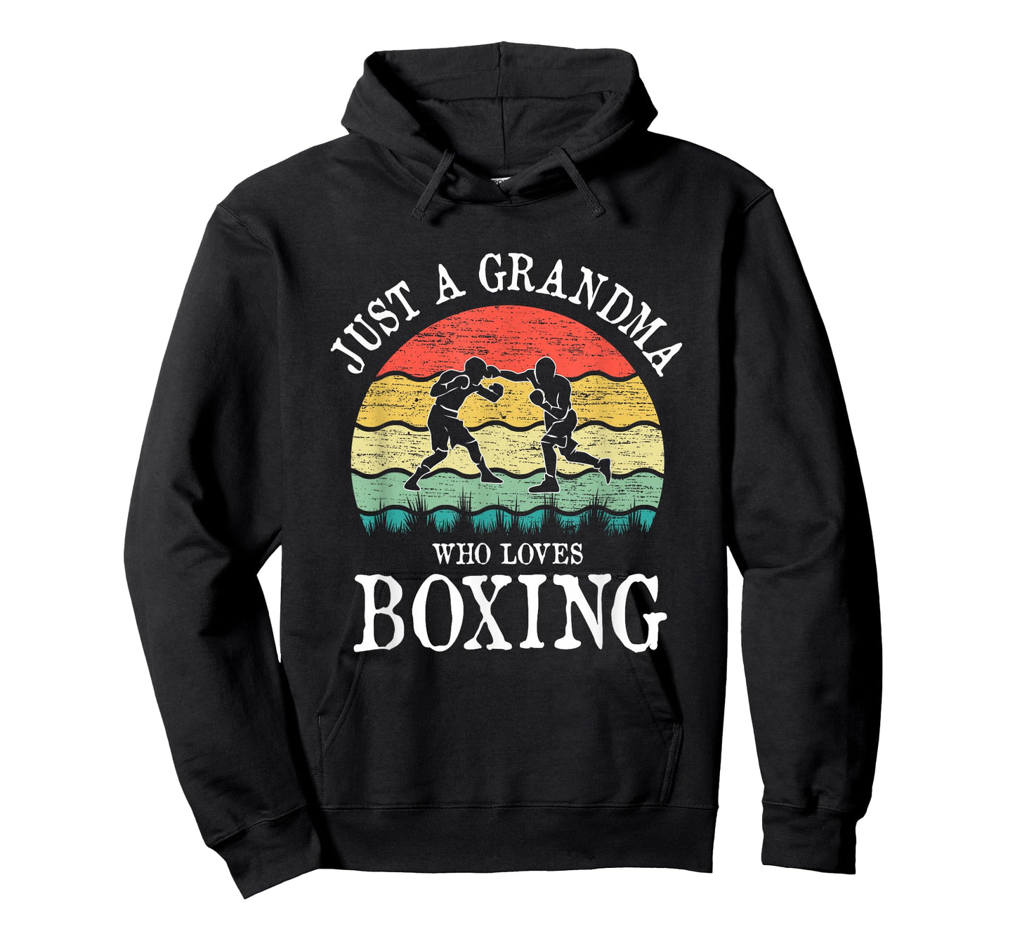 Just A Grandma Who Loves Boxing T-Shirt