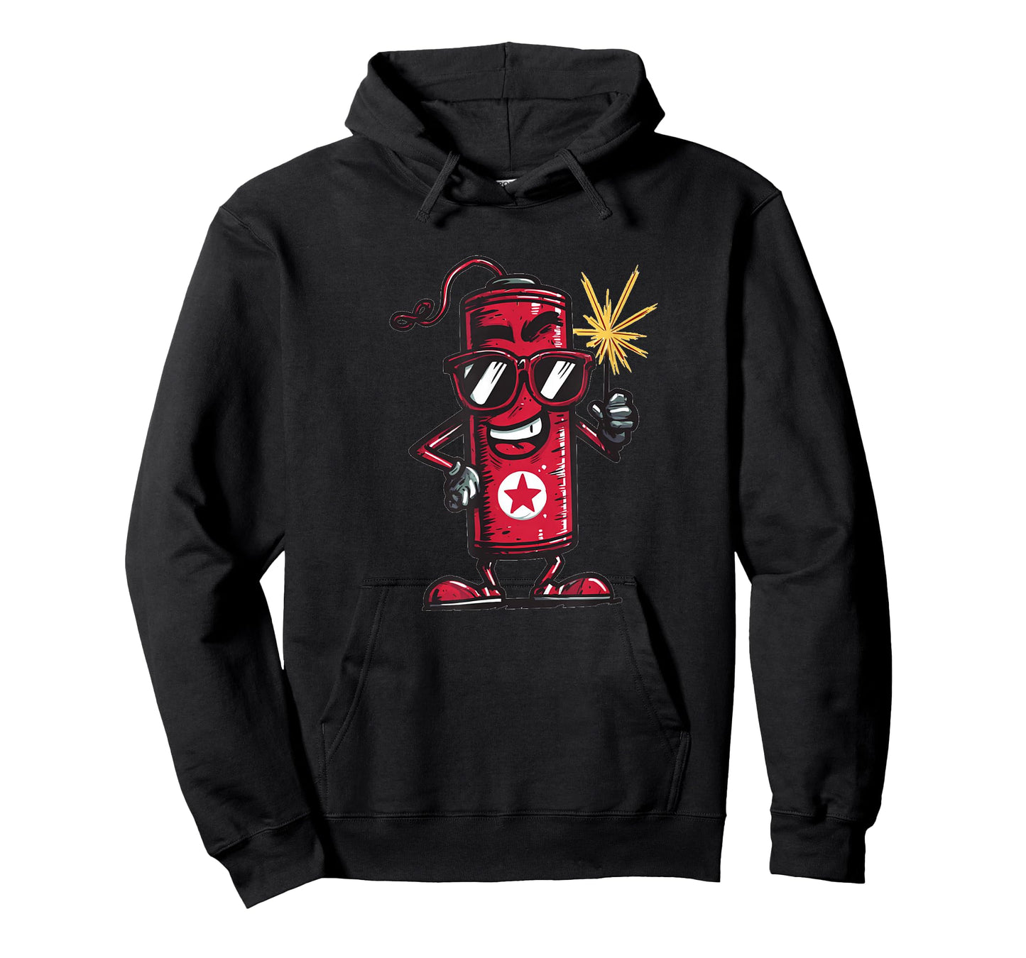 Nice Firework TNT Costume with Sunglasses for Dynamite Fans T-Shirt
