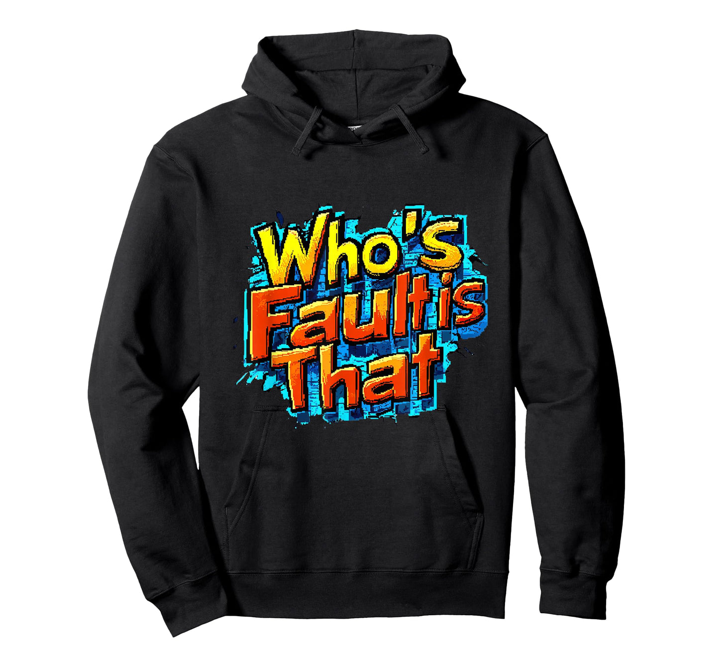 Cool Who's Fault is That Emblem T-Shirt