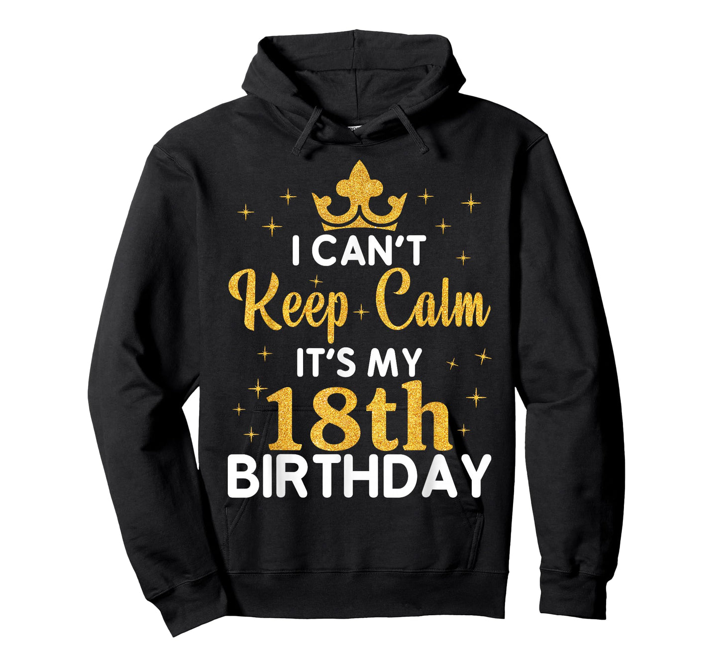 Party 18th Birthday I Can't Keep Calm It's My 18th Birthday T-Shirt