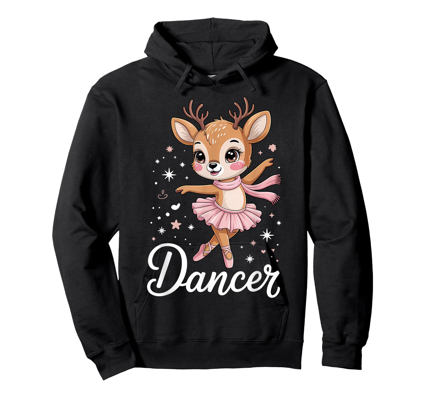 Cute Christmas Ballet Deer Dancer Reindeer Dancing Teacher T-Shirt