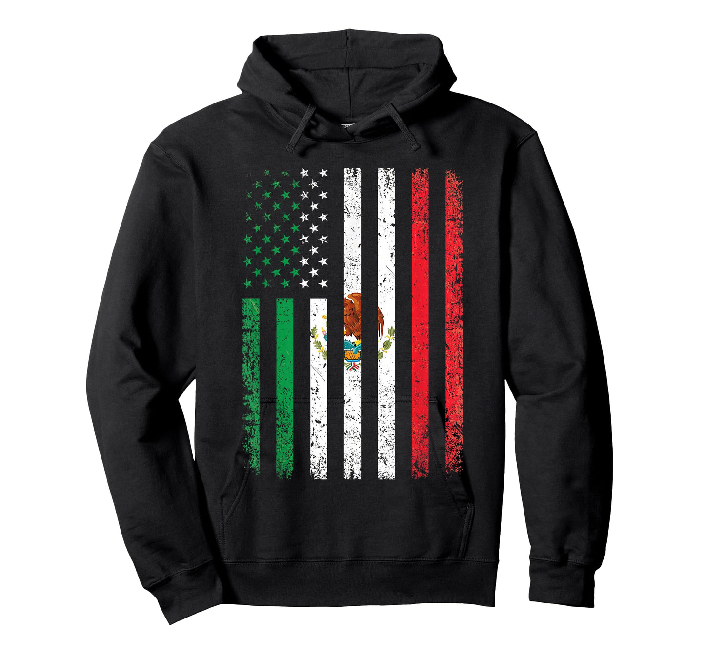 Mexico Flag Gift 4th Of July USA American Mexican Flag T-Shirt