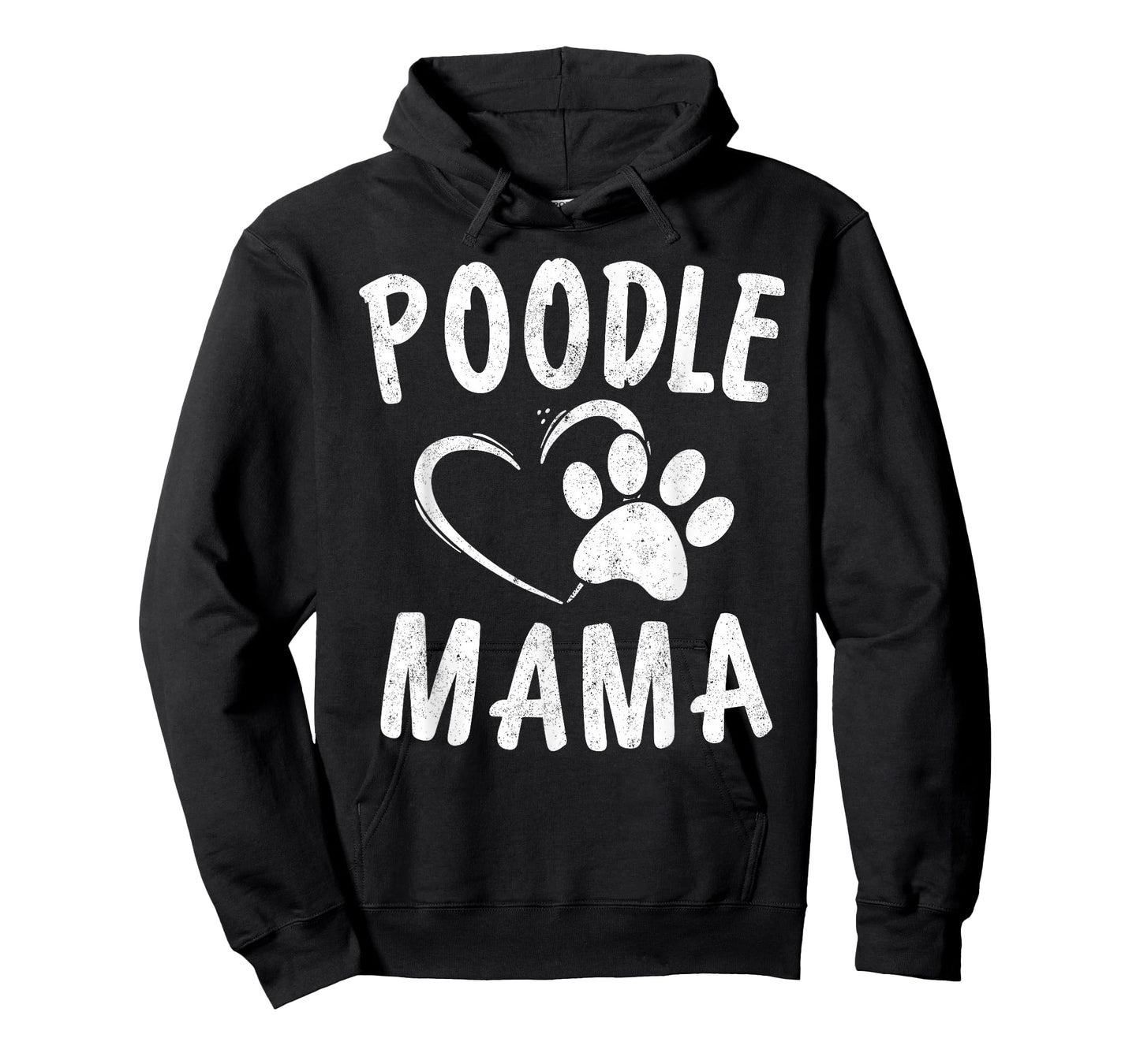Cute Poodle Mama Gift Dog Lover Apparel Pet Caniche Mom T-Shirt