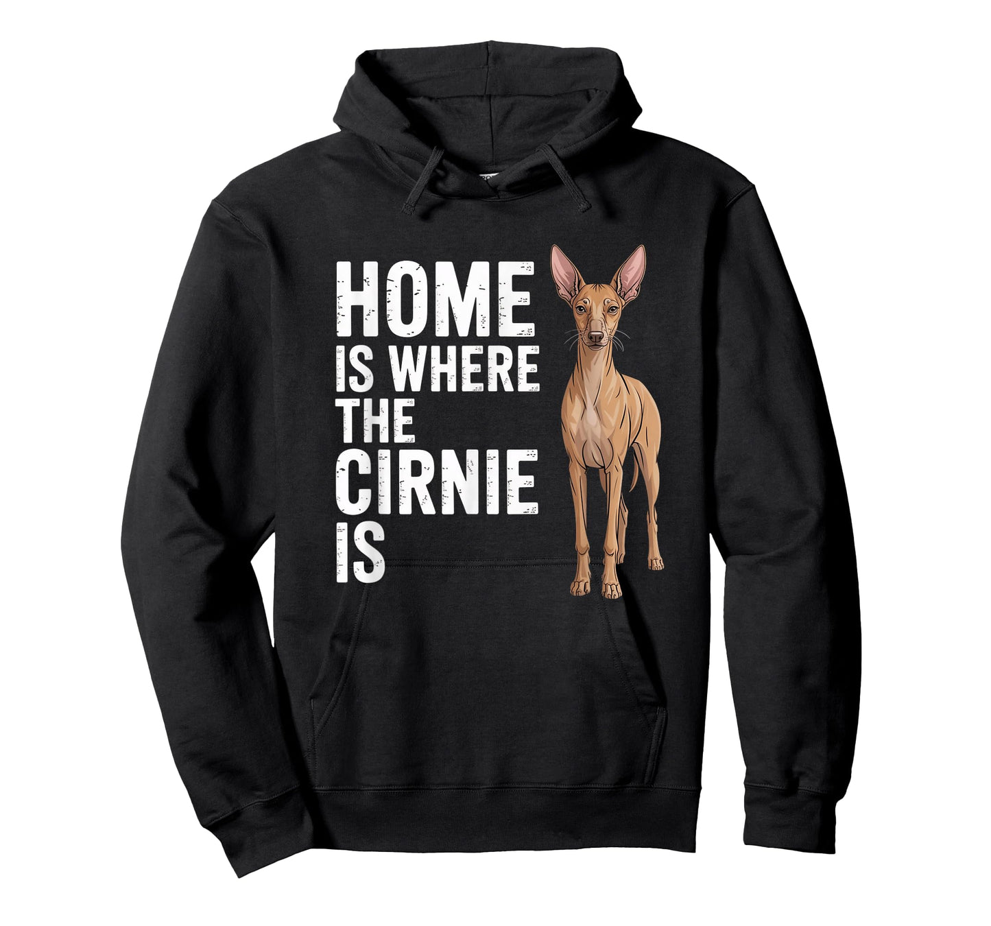 Home is Where The Cirnie Sicilian Hound Cirneco dell'Etna T-Shirt