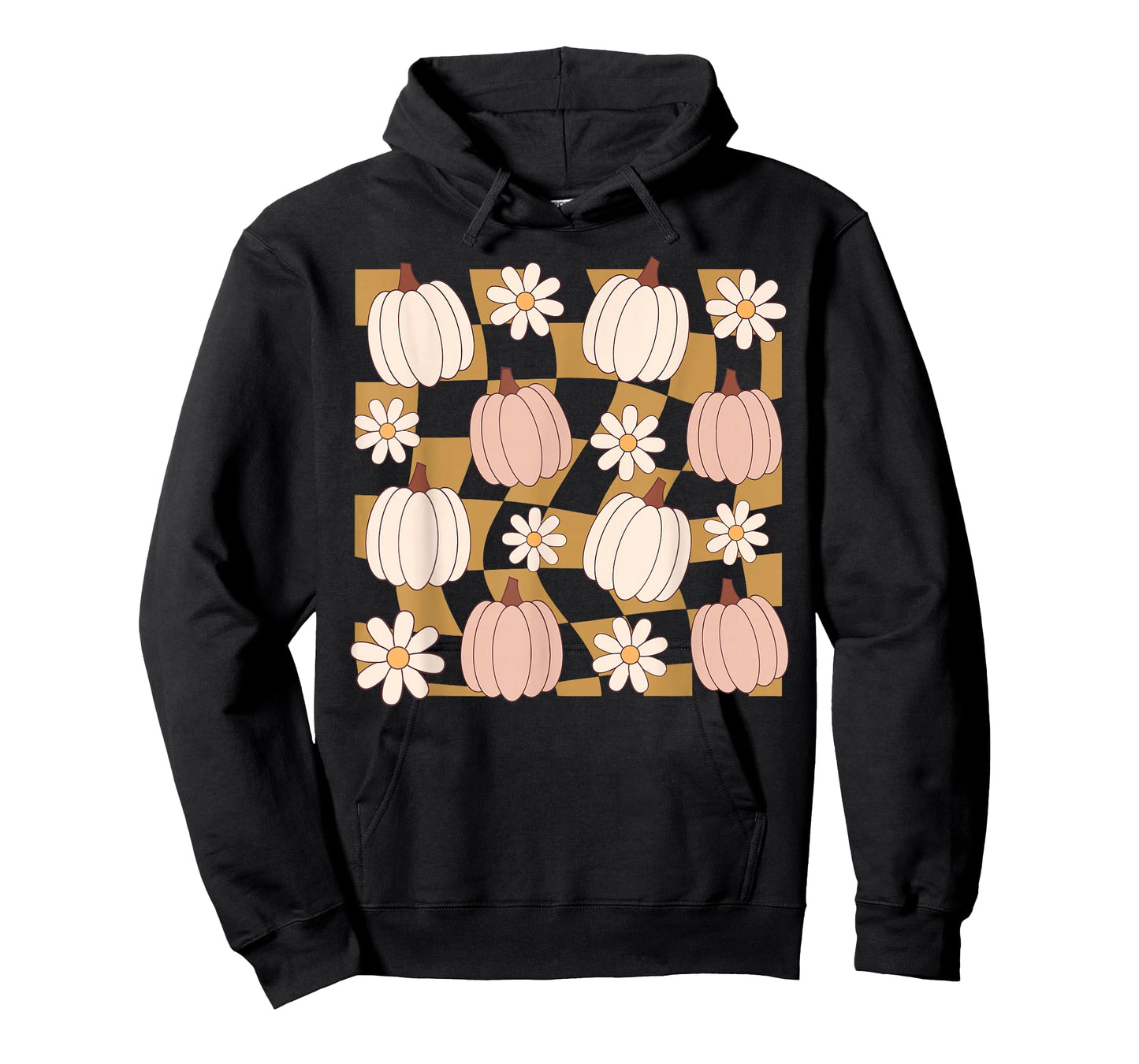 Wildflower Pumpkin Season Autumn Fall Leaves Thanksgiving T-Shirt