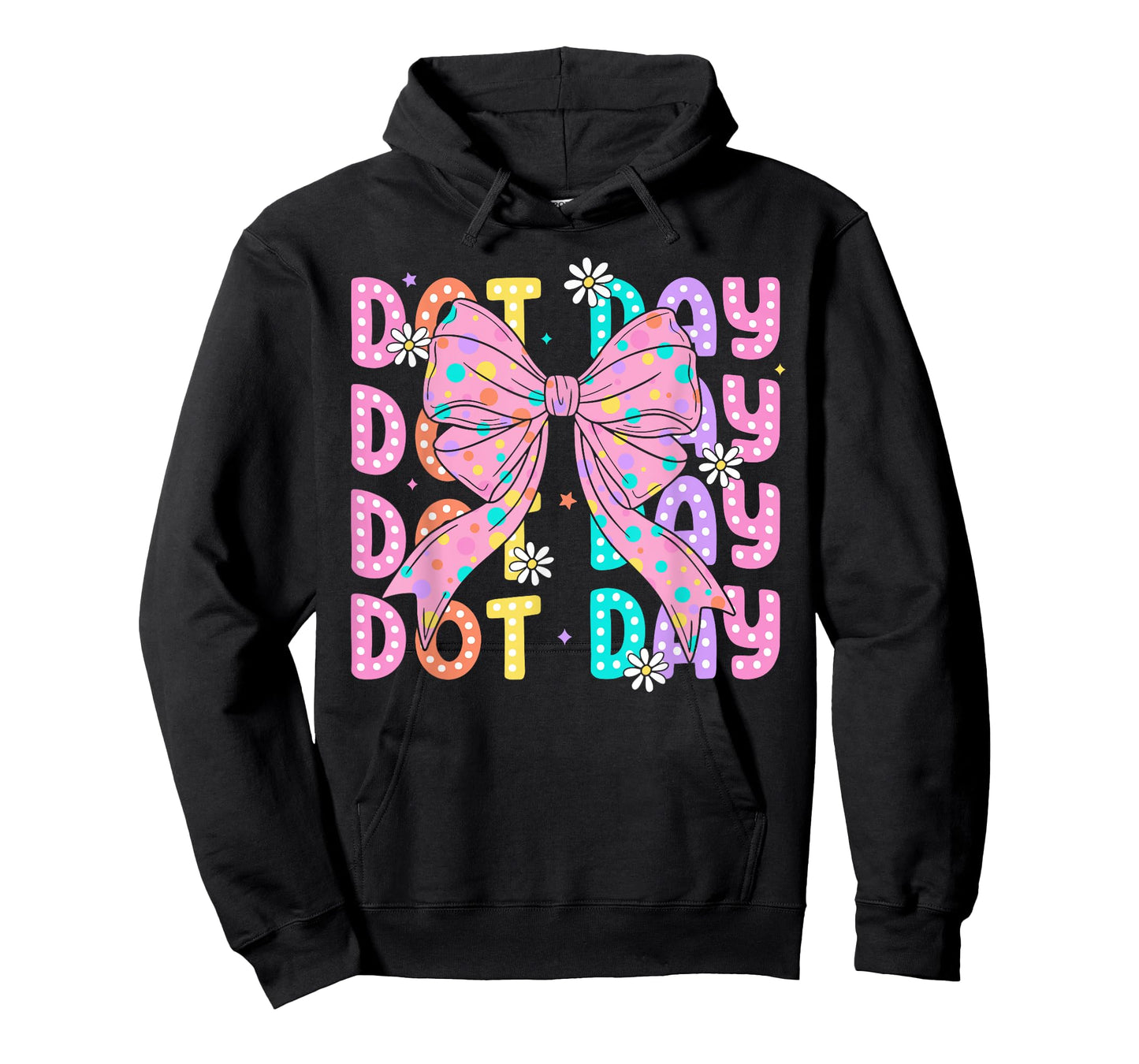 Happy Dot Day 2025 Coquette Bow Teachers Kids Boys Girls T-Shirt