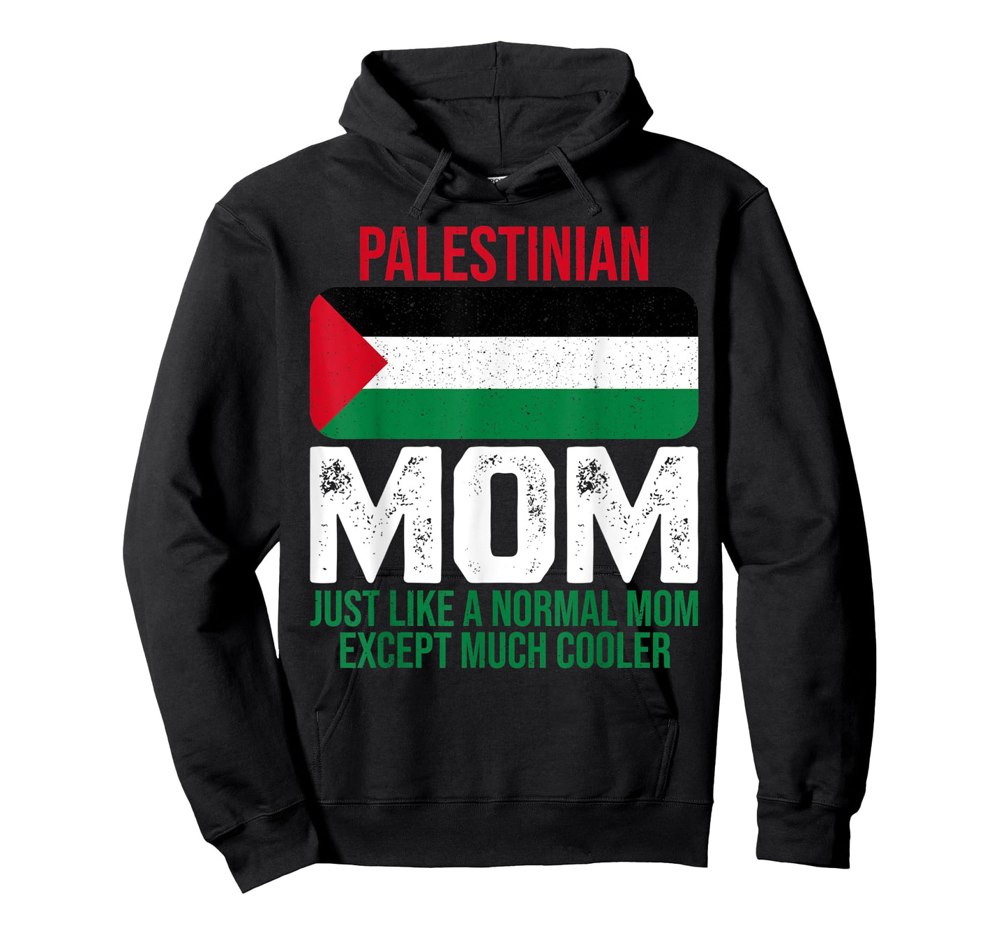 Vintage Palestinian Mom Palestine Flag Design Mother's Day T-Shirt