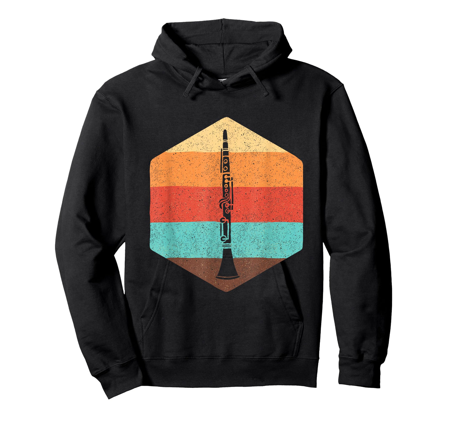 Retro Clarinet - Clarinetist Music Lover Woodwind T-Shirt