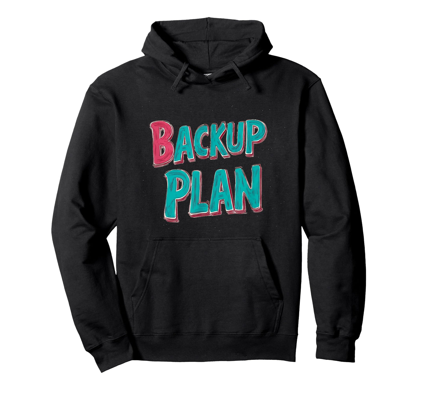 Nice Backup Plan Speech Emblem T-Shirt