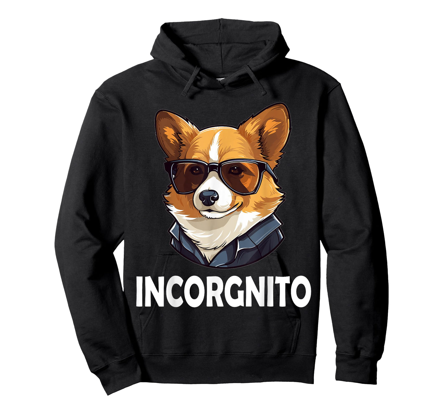 Funny Welsh Corgi with Sunglasses Dog Breed - Incorgnito T-Shirt for Men Women Kids