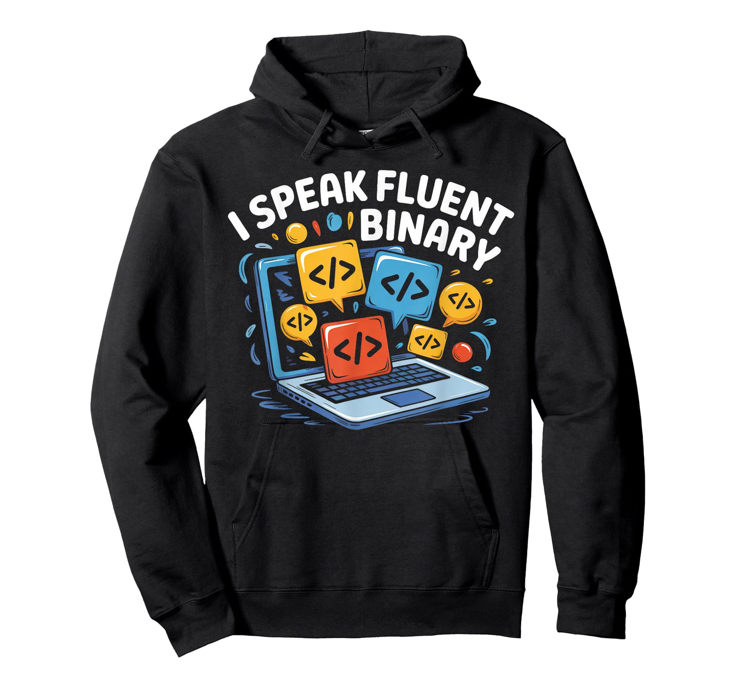 I Speak Fluent Binary Funny Coding Programmer T-Shirt