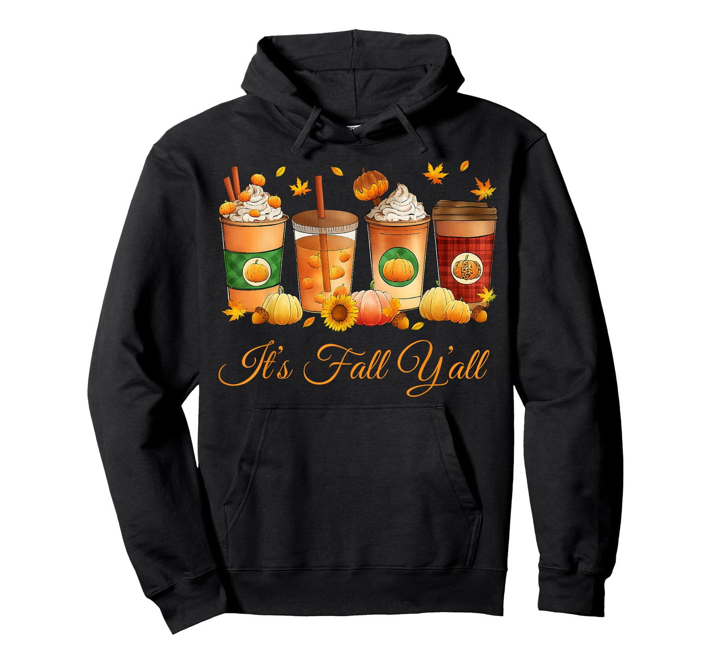 It’s Fall Y’All Pumpkin Spice Coffee Autumn Season T-Shirt