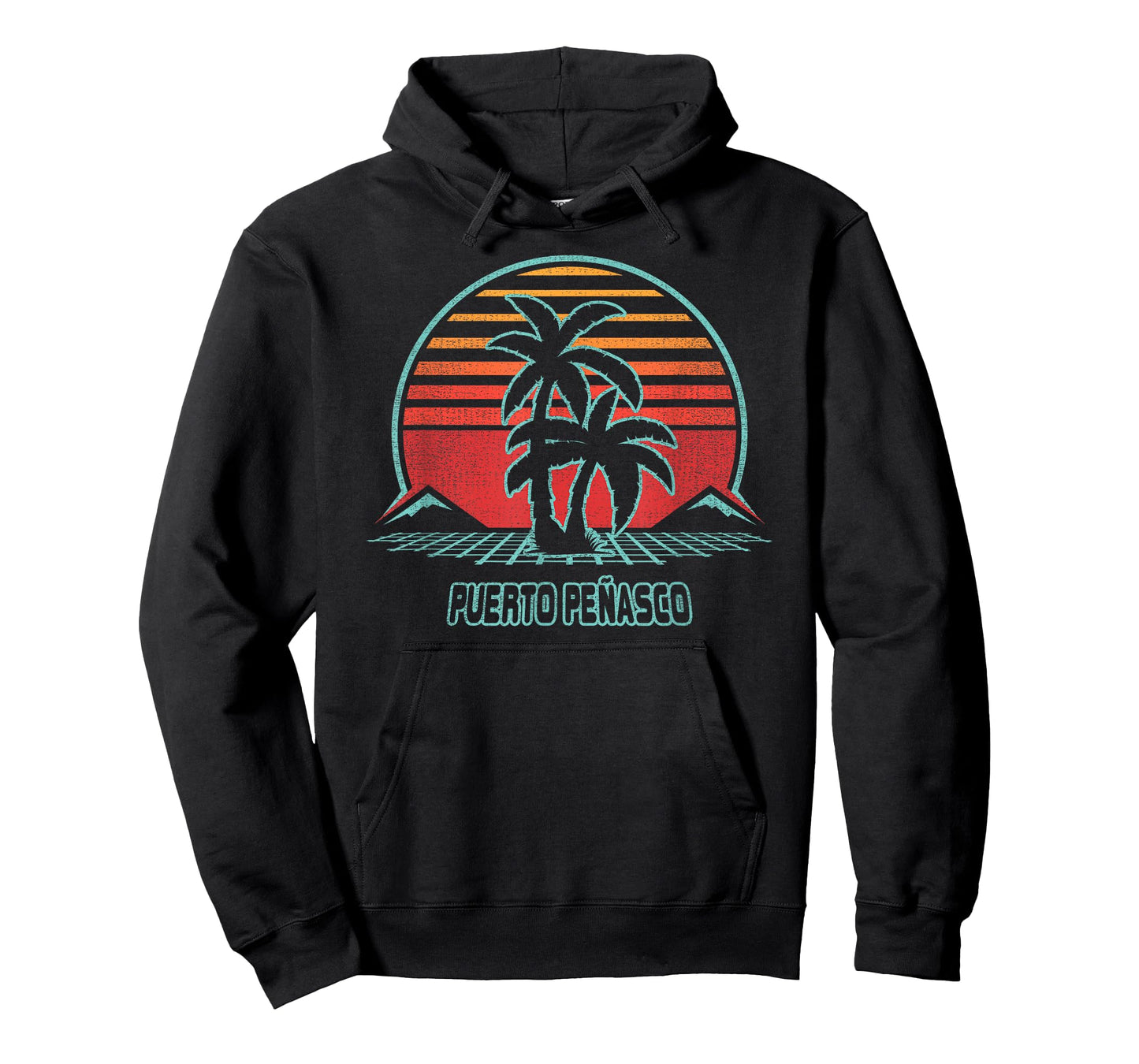 Puerto Penasco Retro Vintage 80s Style T-Shirt