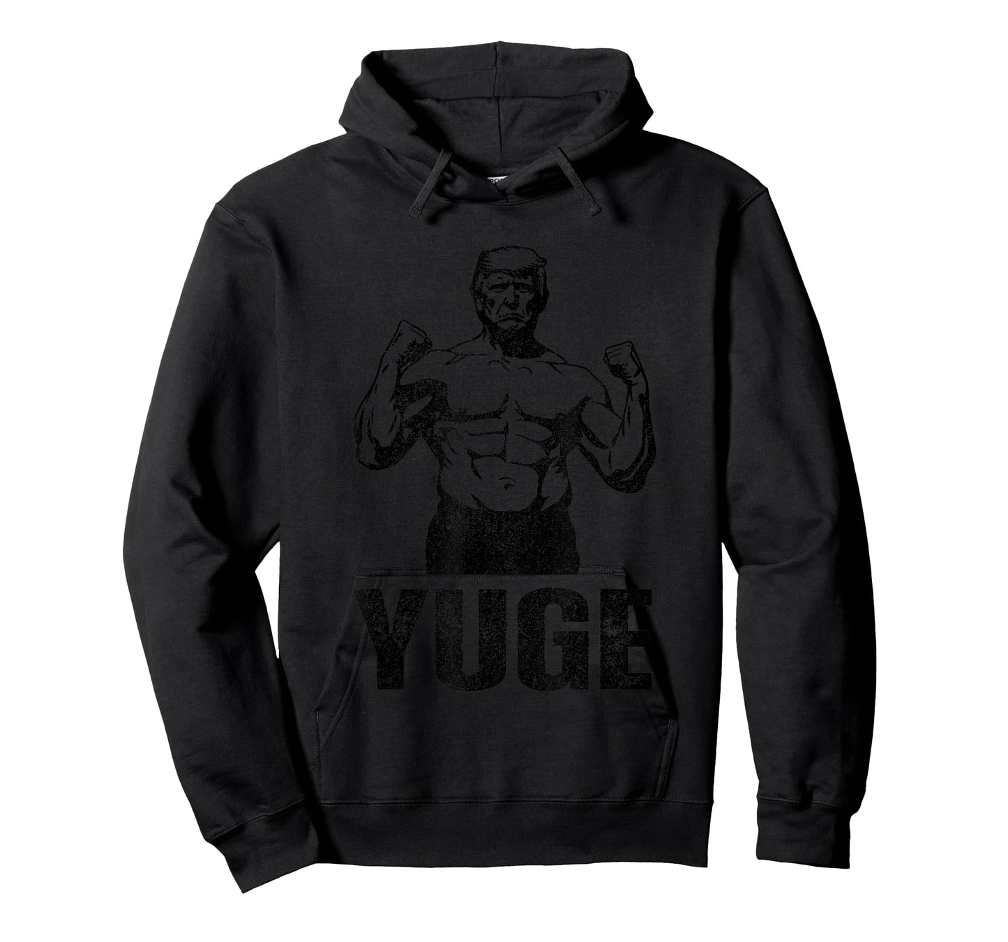 Muscle Trump 2024 Yuge Muscular Flex Trump Funny Patriotic Vintage Workout Gym T-Shirt