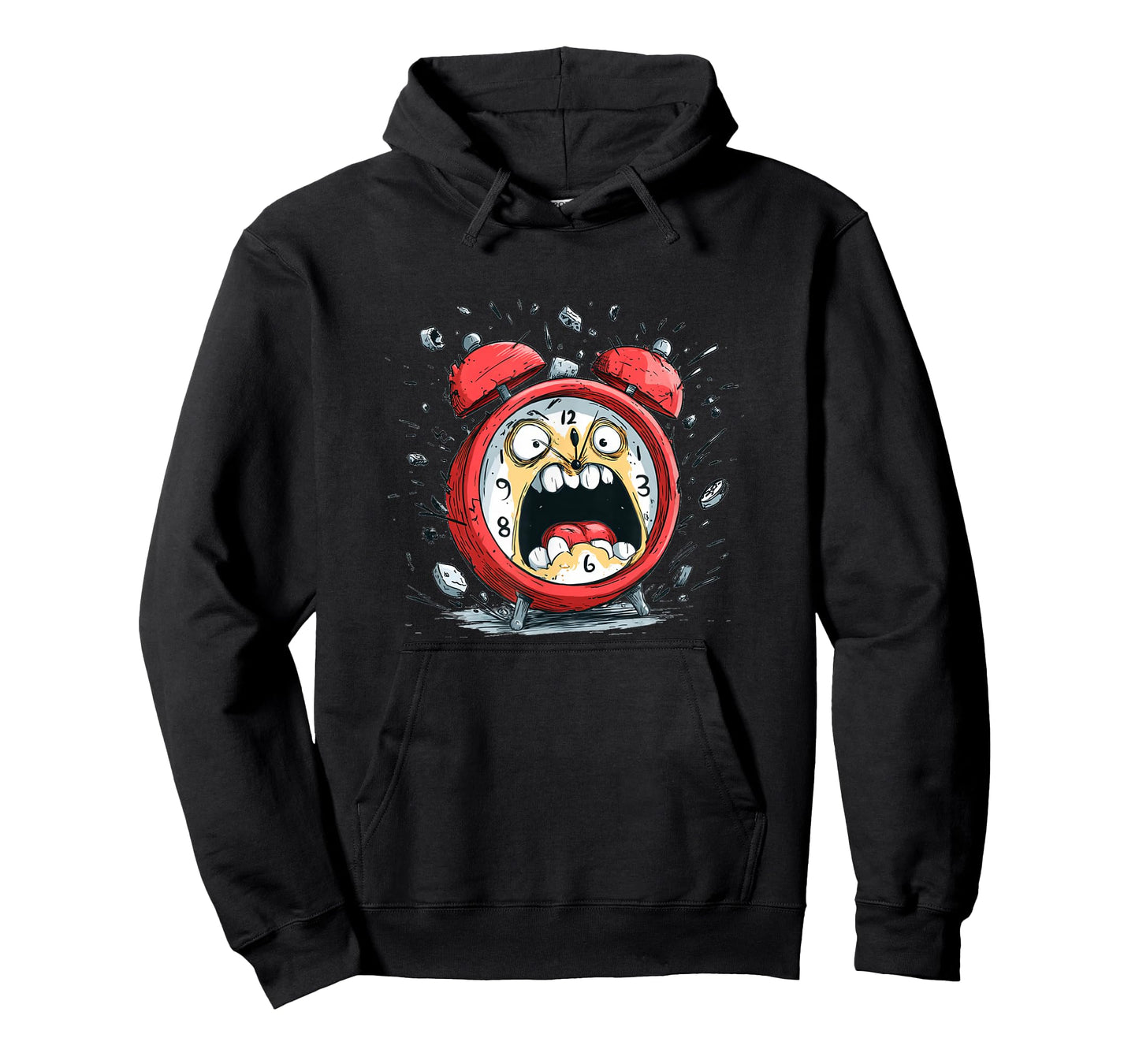 Funny Freaking Out Alarm Clock Costume T-Shirt