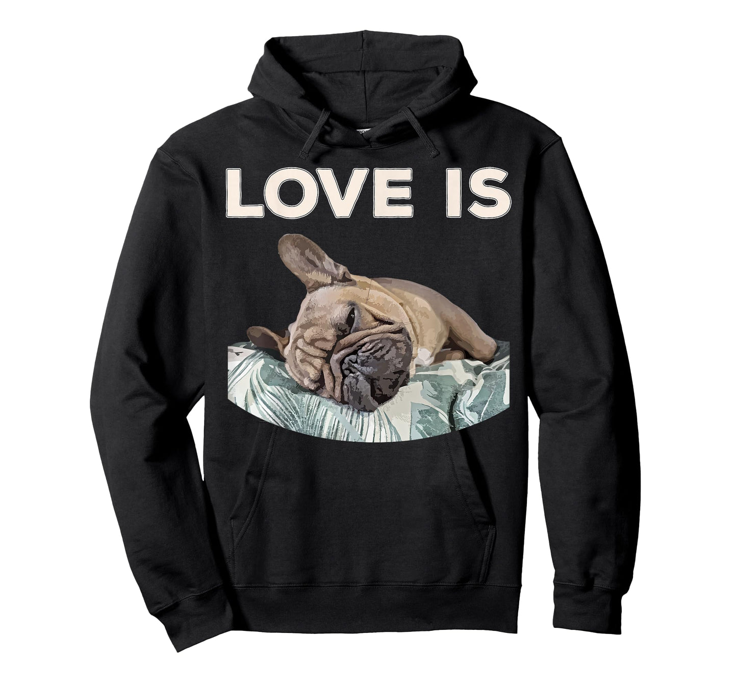 Cute Love is Frenchie Great French Bully Owners Gift Idea T-Shirt