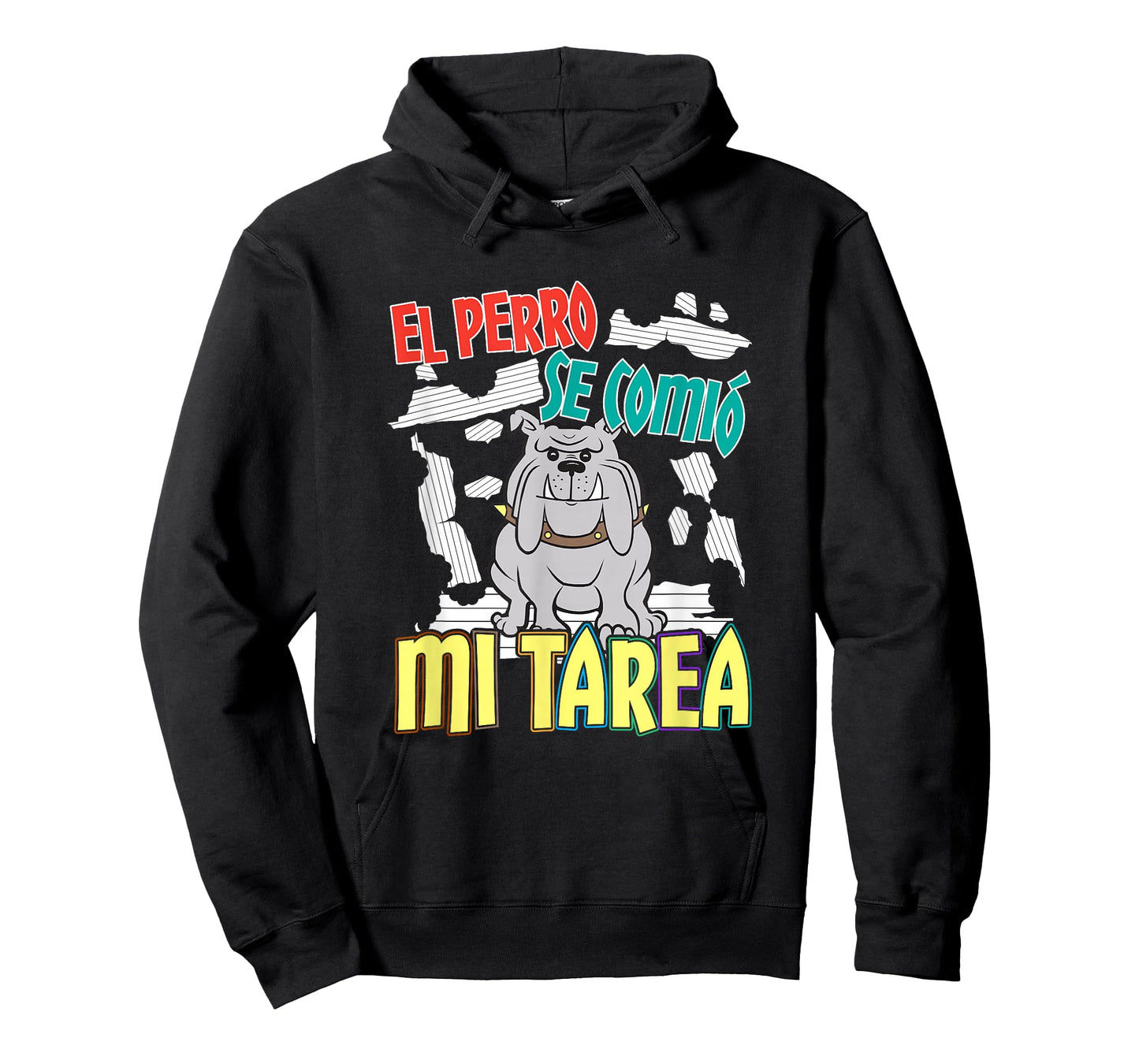 Spanish Dog Ate My Homework - Perro Tarea T-Shirt