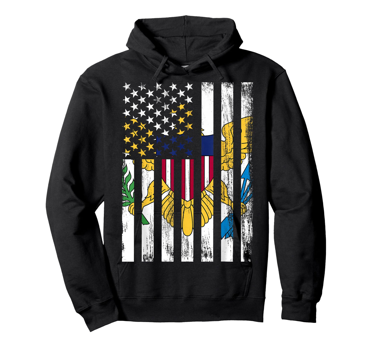 American Virgin Islands & USA T-Shirt