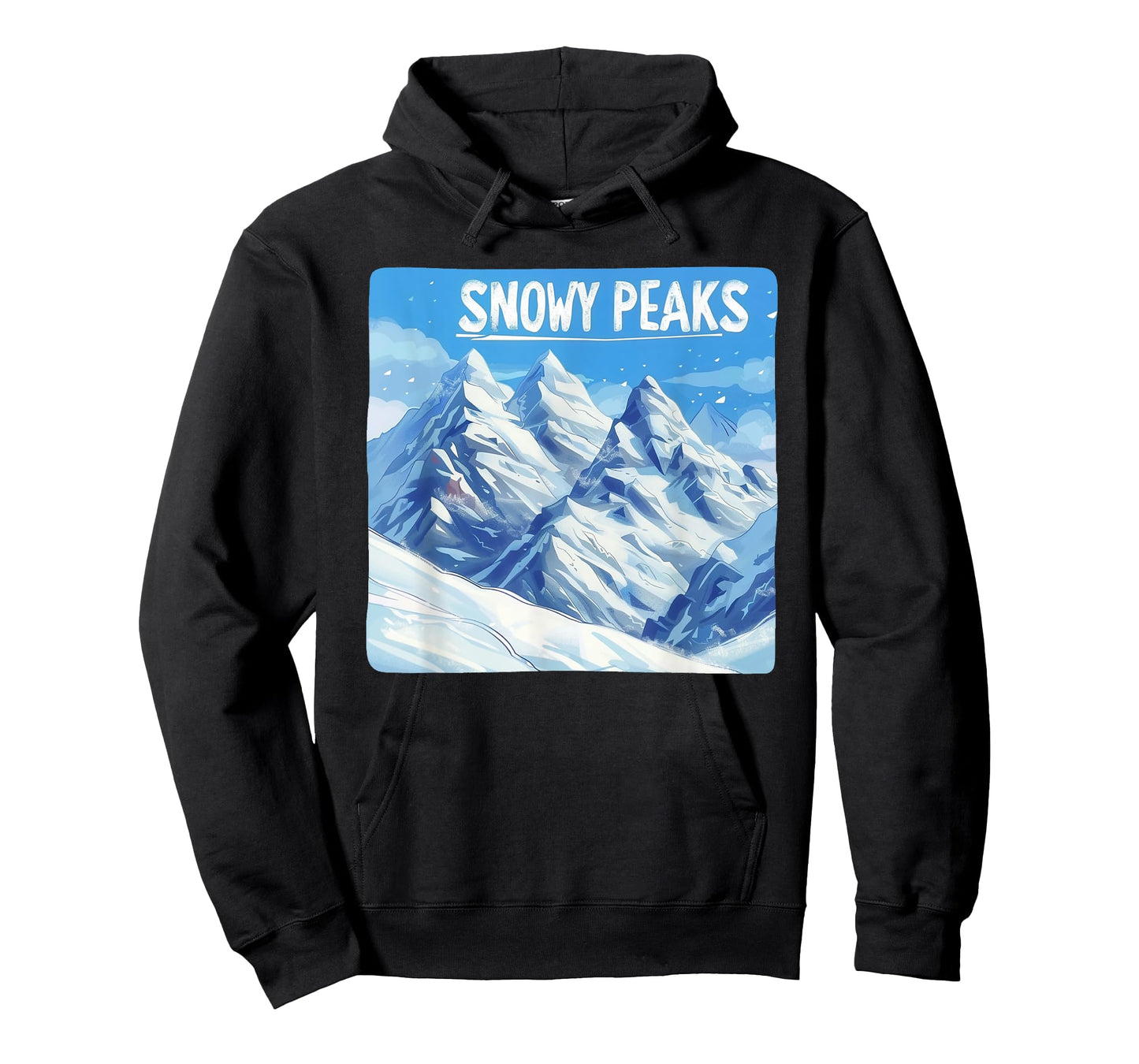 Snowy Peaks Vibes for a Chilled Winter Day Costume T-Shirt