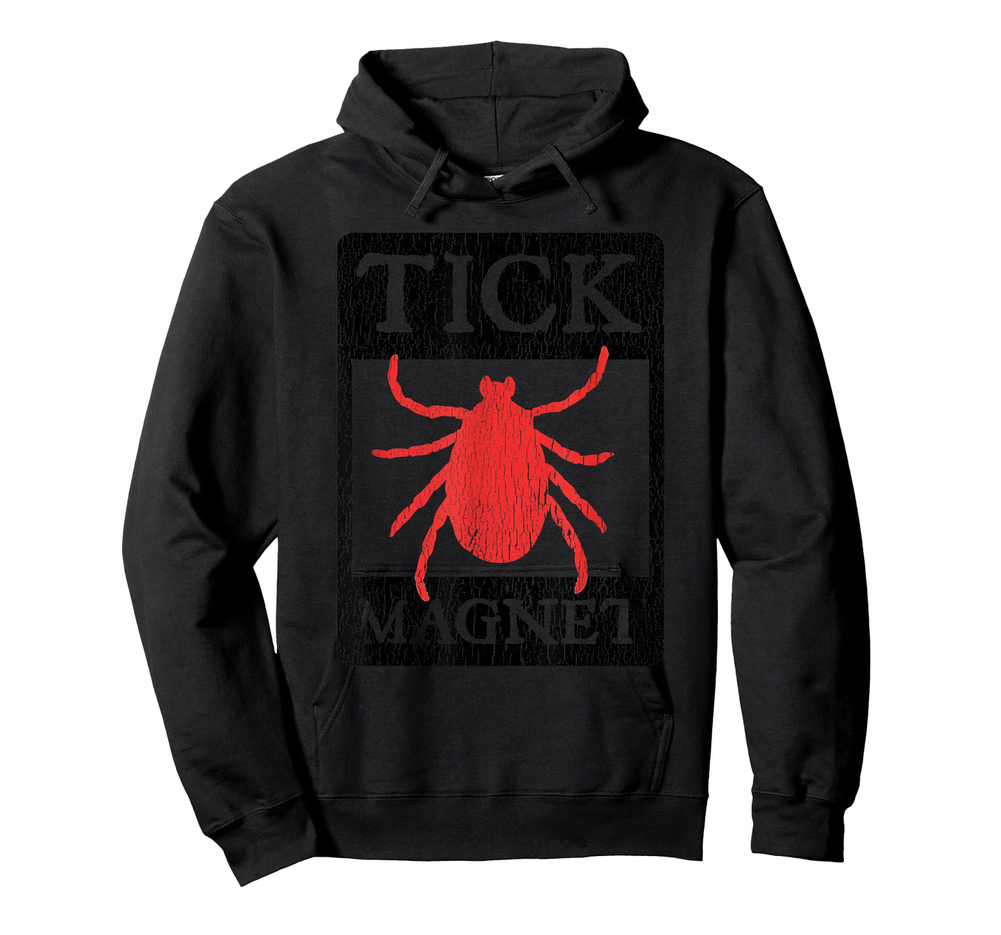 Tick Magnet Funny Summer Vacation Gag Gift Men Women Kids T-Shirt