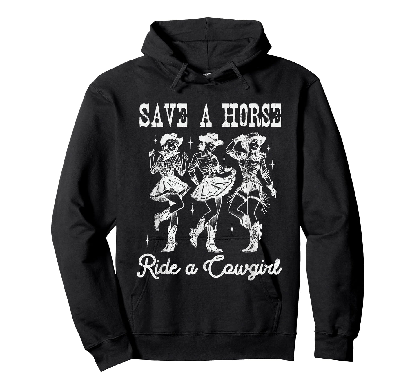 Save A Horse Ride A Cowgirl Fun Western T-Shirt