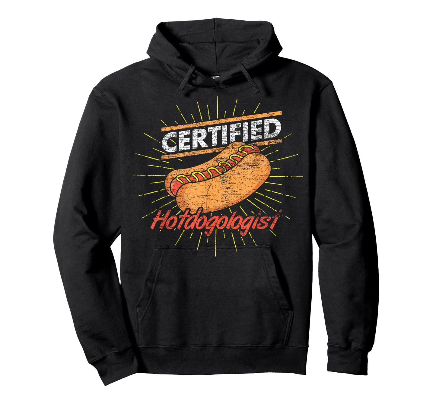 Funny Certified Hotdogologist Hotdog Franks Sausage Hot Dog T-Shirt