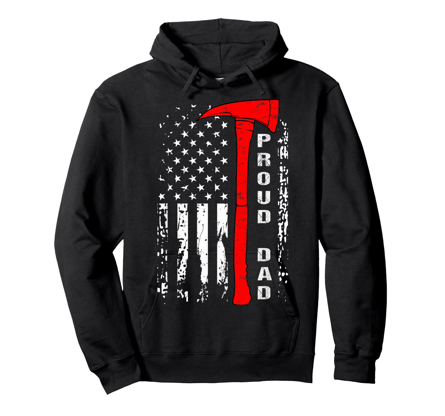Firefighter Dad Shirt Proud Dad of Brave Firefighter T-Shirt