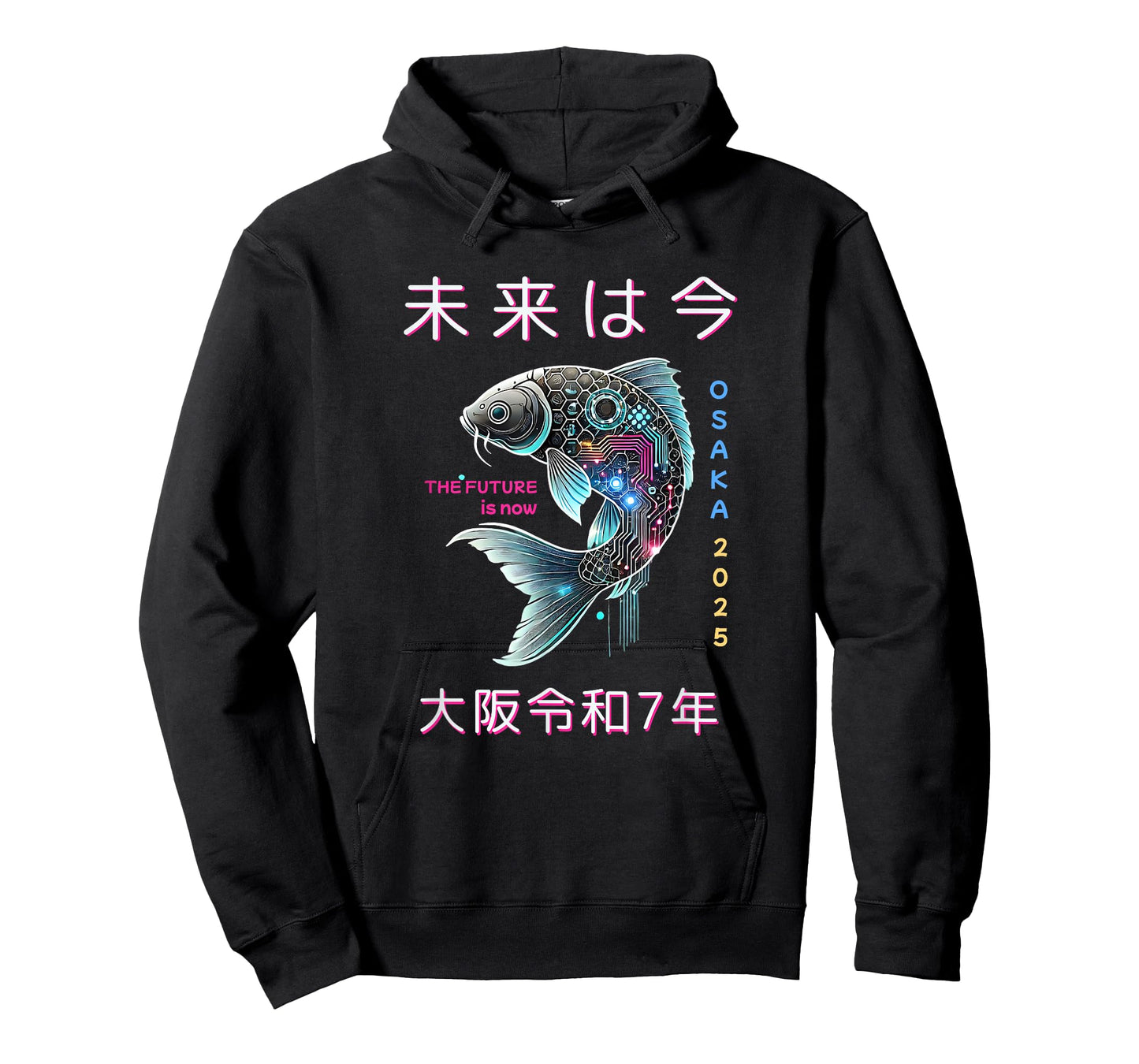 Osaka 2025 Japan Futuristic Koi Design. The Future is Now T-Shirt