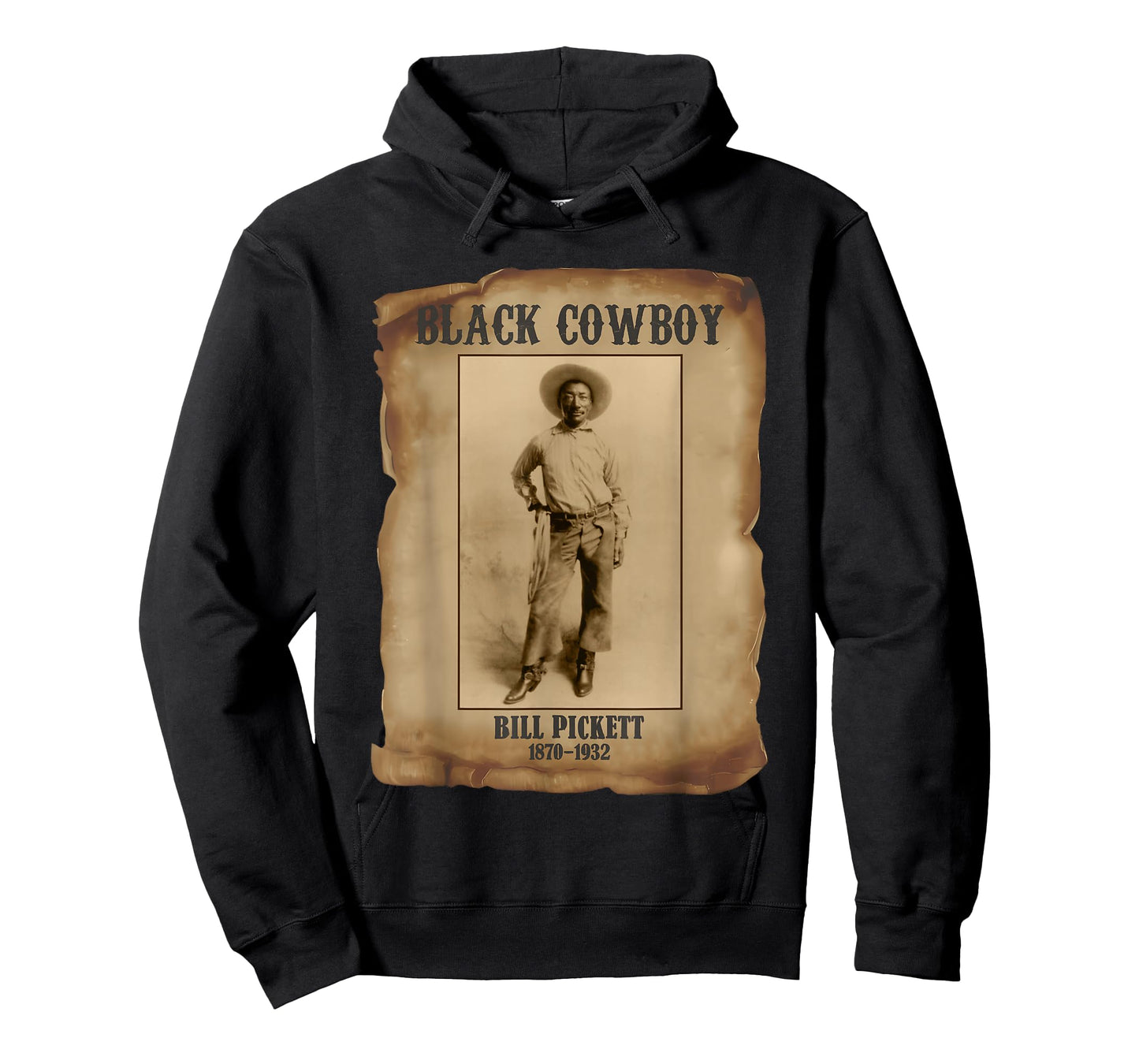 Bill Pickett Black Cowboy Rodeo Legend African American T-Shirt