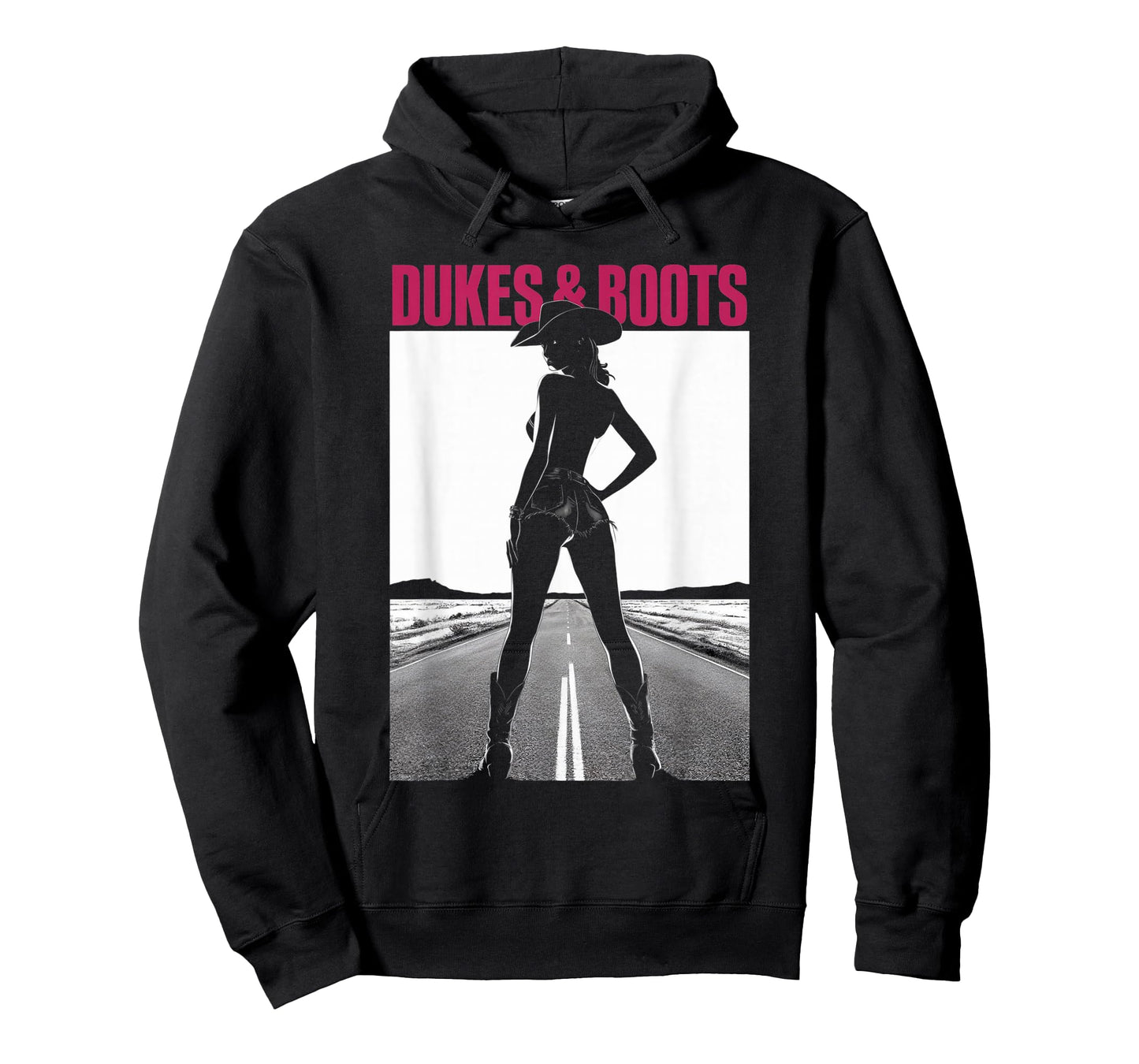 Dukes And Boots Cool Daisy Cowgirl Chick T-Shirt