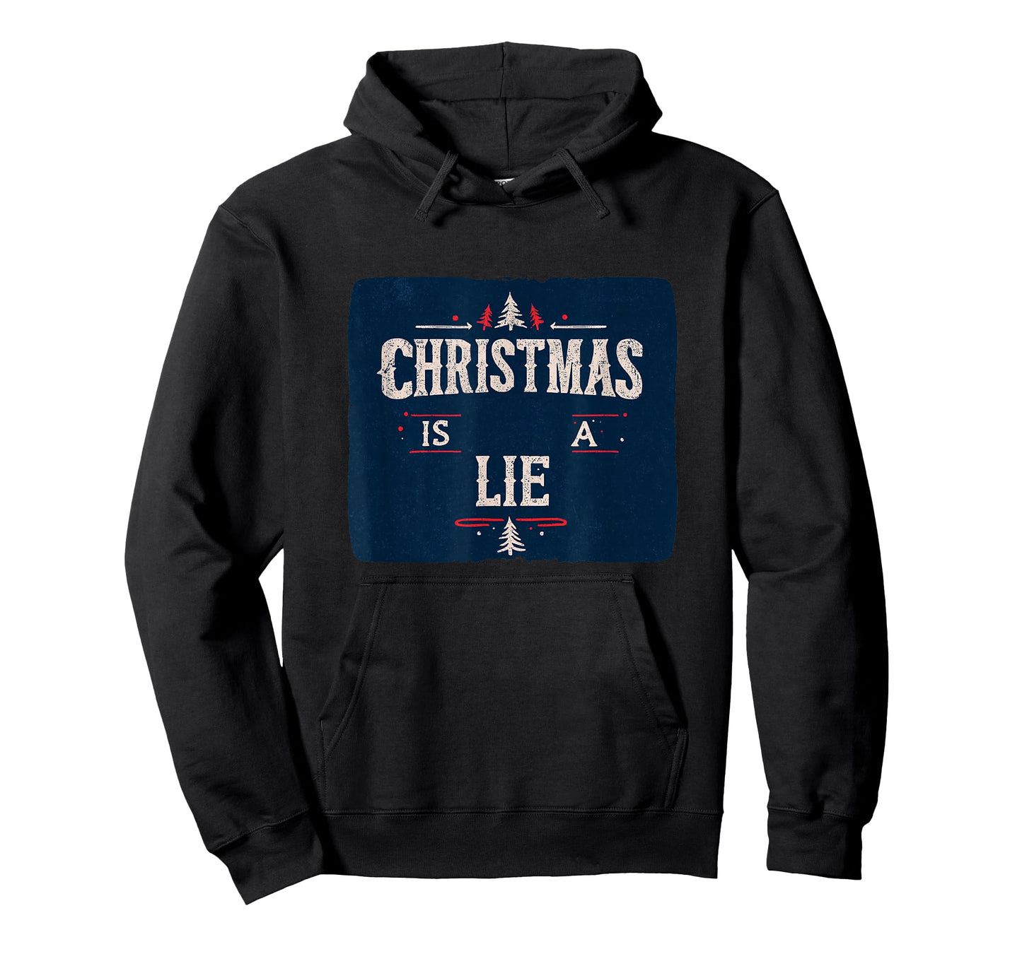 Funny Christmas is a Lie Statement Costume T-Shirt