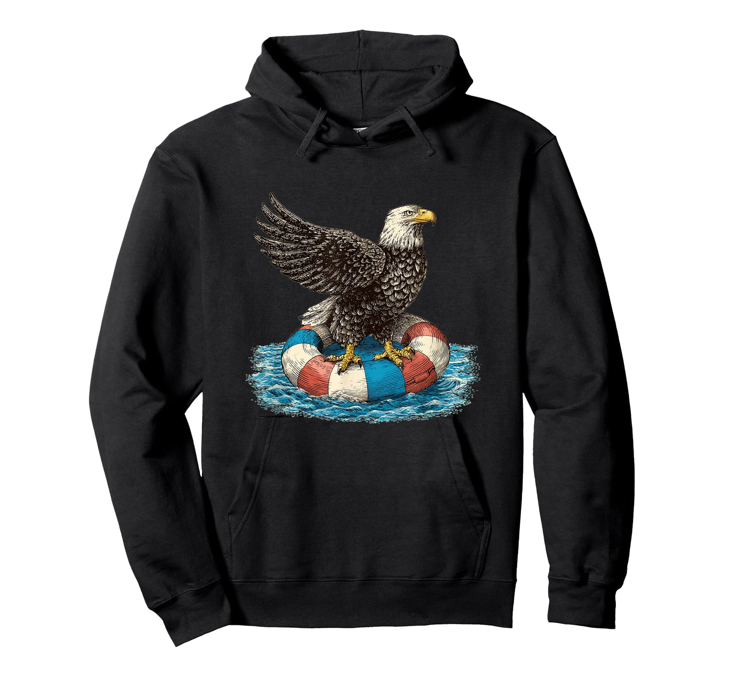 Holiday Pool Party with This Eagle Look for Ring Fans T-Shirt