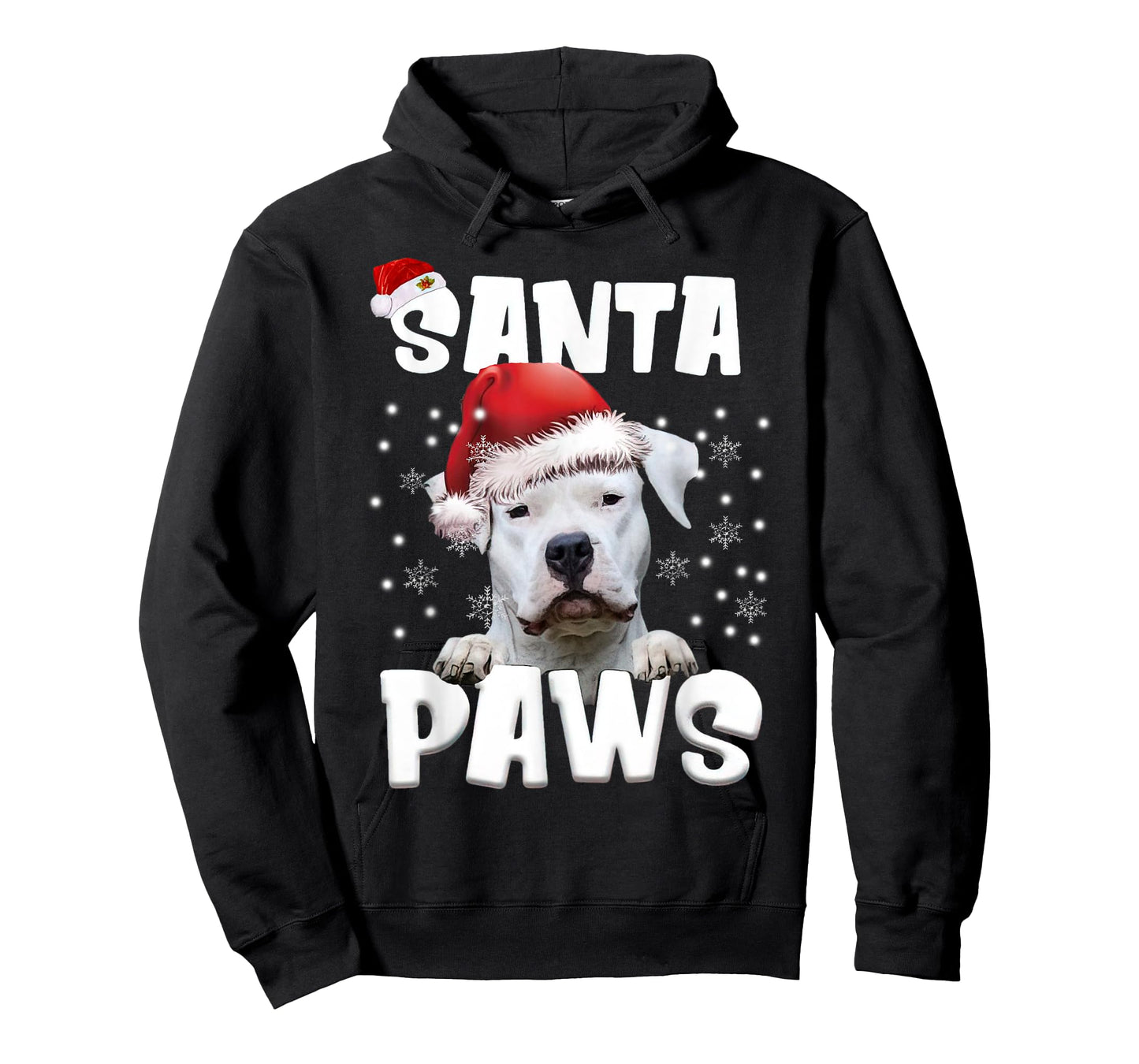 Funny Dogo Argentino Christmas Lights Tree Dog Lover Xmas T-Shirt