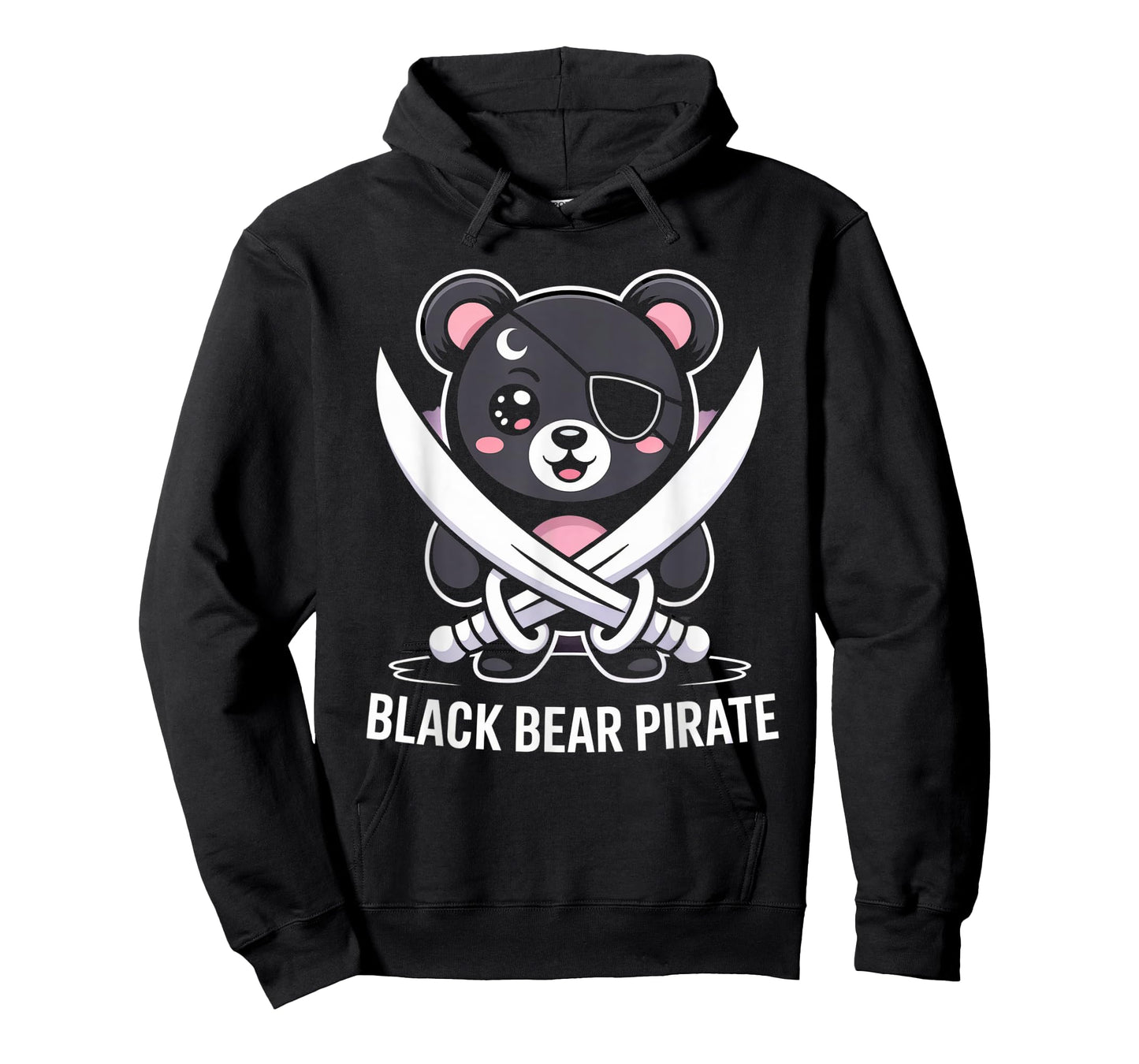 Pastel Goth Pirate Bear Kawaii Goth Girl Clothes Pink Goth T-Shirt