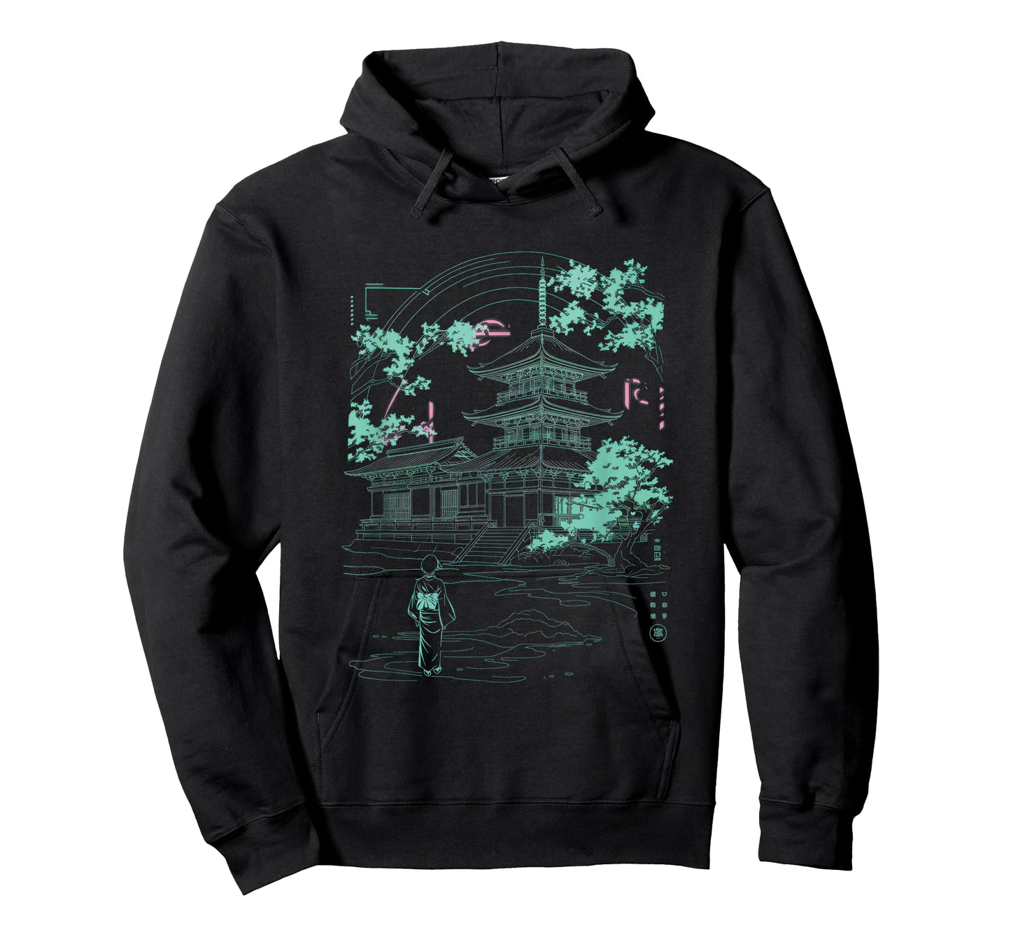 Futuristic Anime Manga Geisha T-Shirt