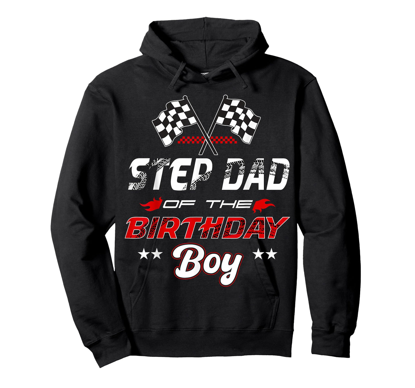 Goal Scoring Birthday Boy Celebration Look for Step Dad T-Shirt