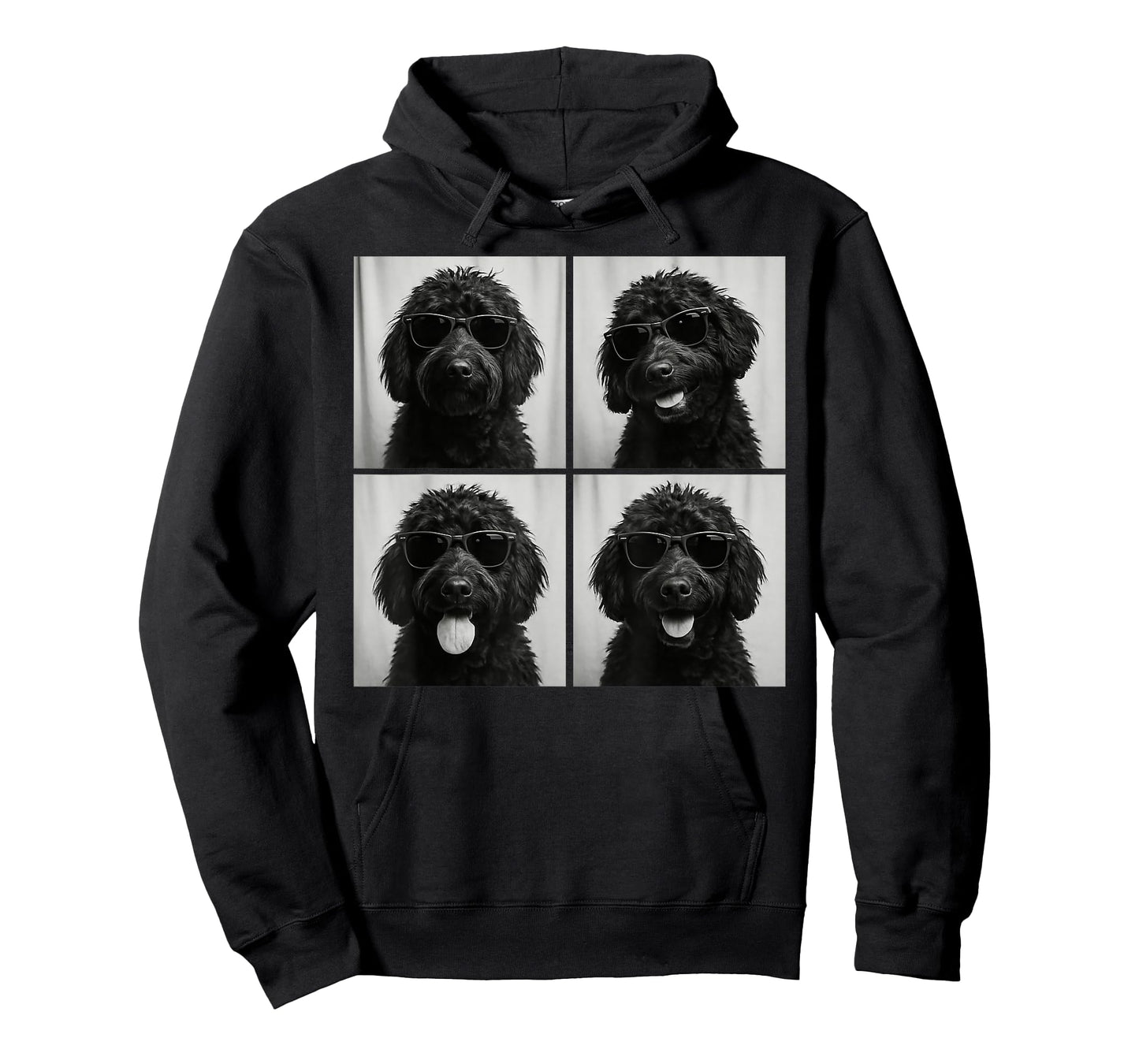 Funny Labradoodle Lover Cute Doodle Dog Photo Booth T-Shirt