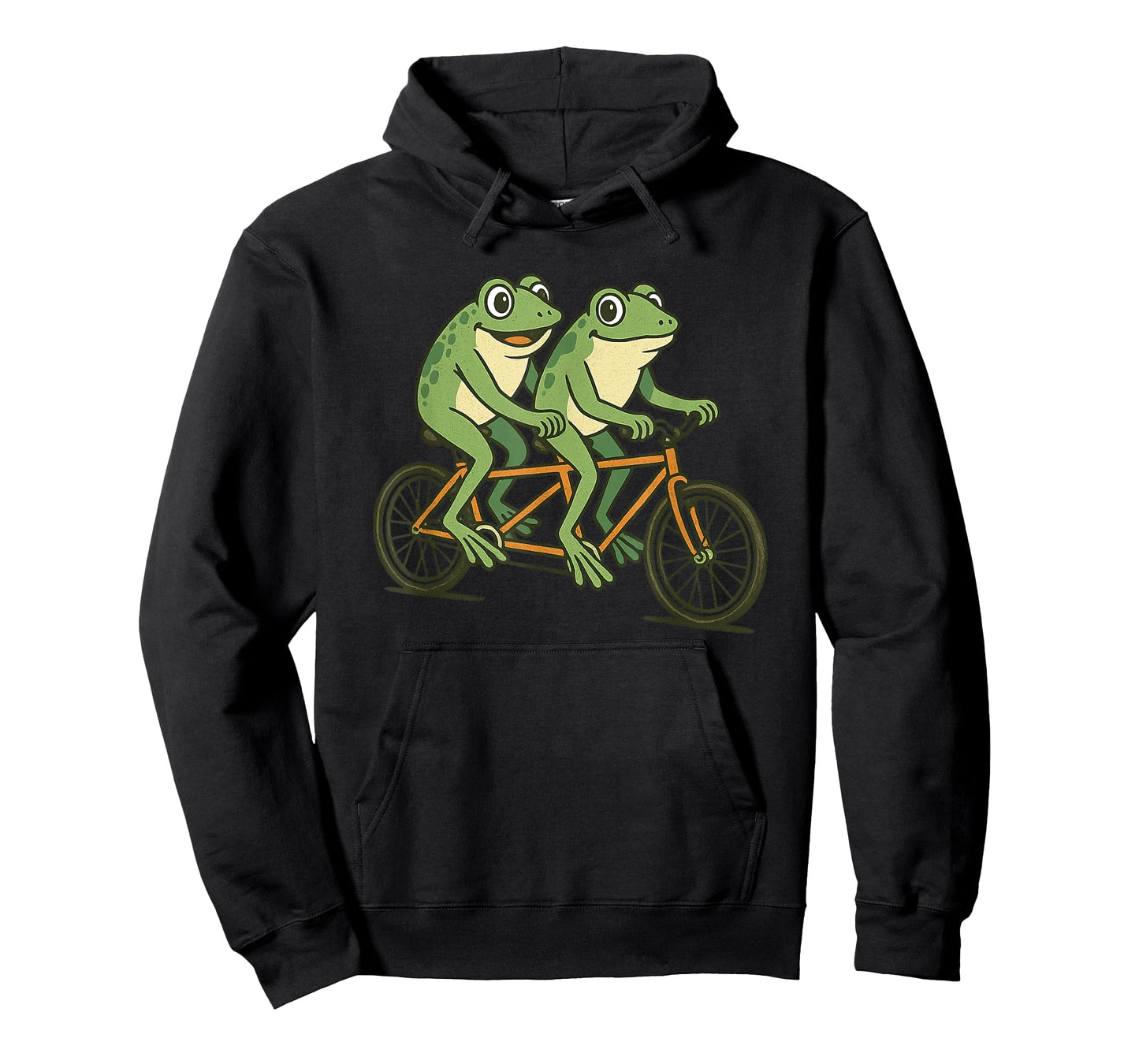 Pretty Frogs with Tandem Bike for Summer and Bicycle Lovers T-Shirt