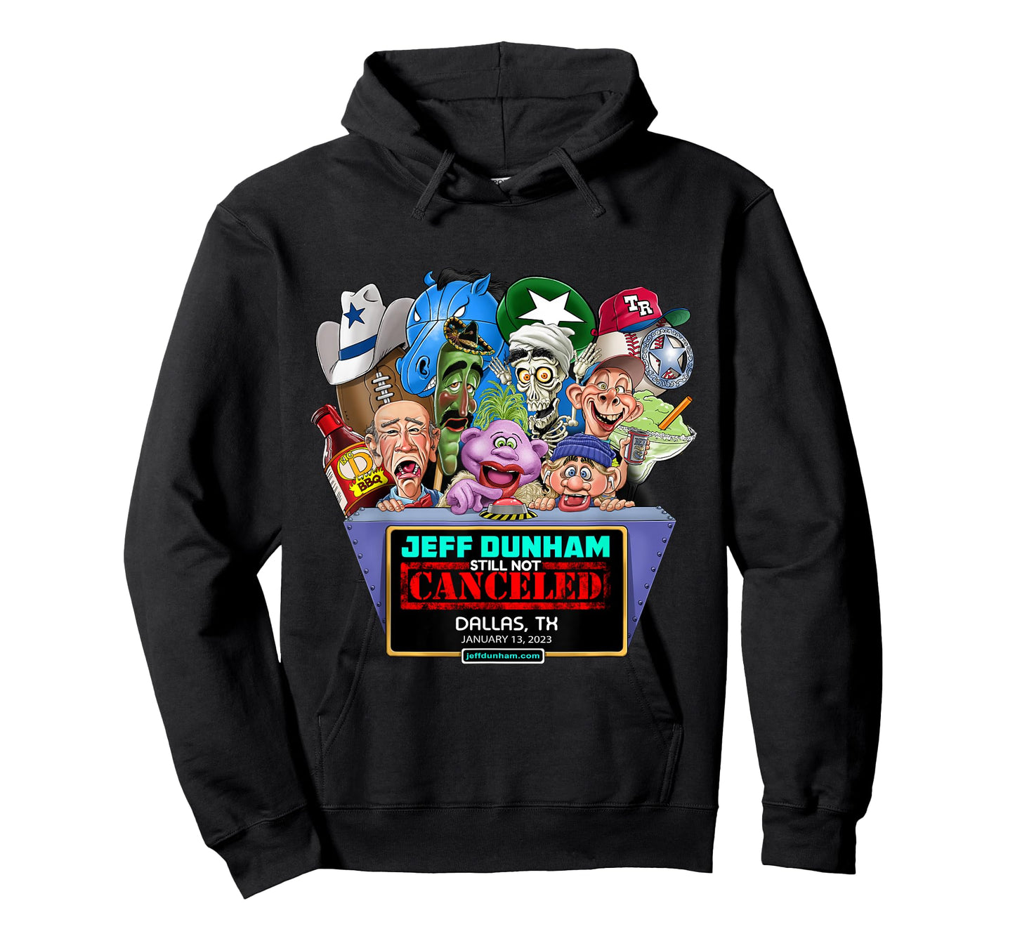 Jeff Dunham Dallas, TX (2023) T-Shirt