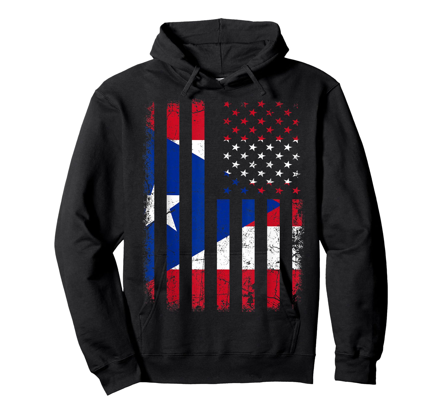 Puerto Rican American Flag Puerto Rican Roots Puerto Rico T-Shirt