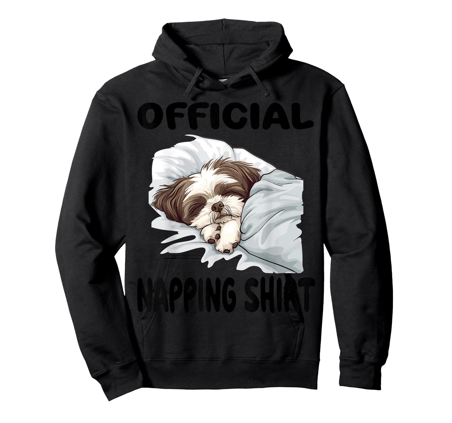 Shih Tzu Dog Official Napping shirt Pajamas Nightgown Men Women Girls Kids T-Shirt