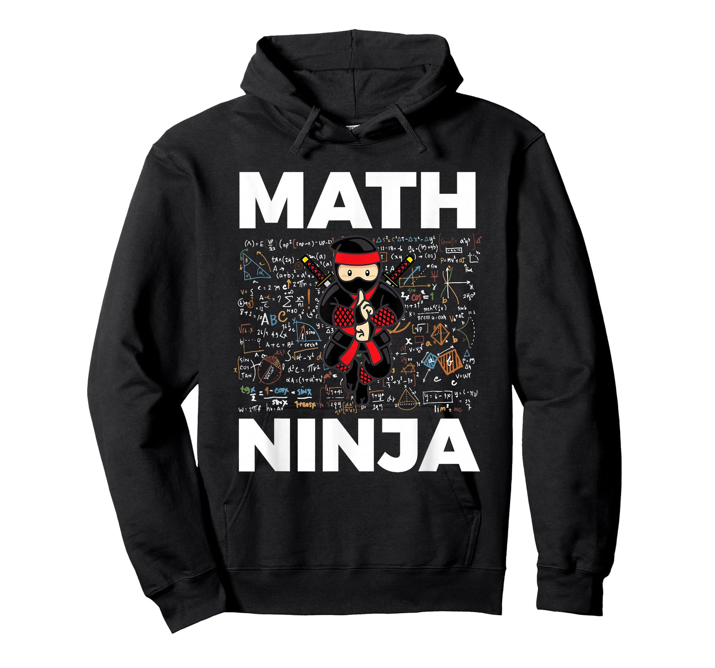 Funny Math Ninja T-Shirt for Mathematics Teacher Student T-Shirt
