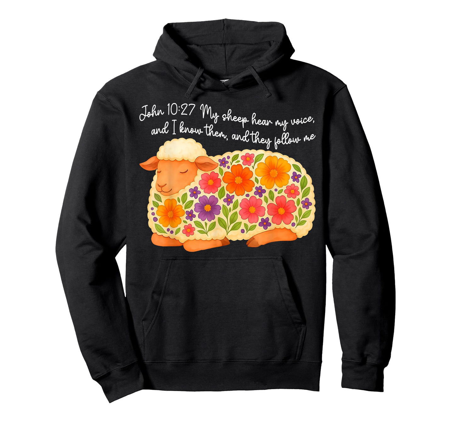 Cute Sheep Bible Verse, John 10:27: My Sheep Hear My Voice T-Shirt