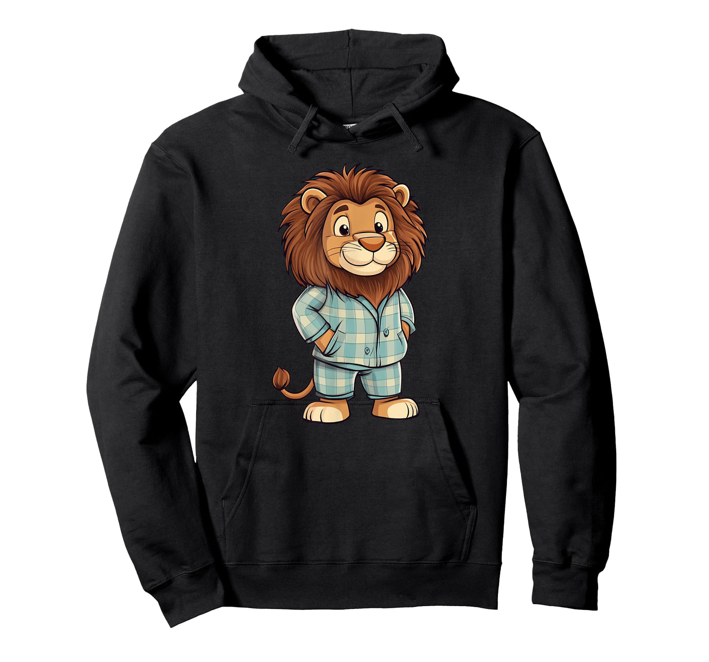 Roaring Giggles: Lion in Pajama Costume for Sleepy Lovers T-Shirt