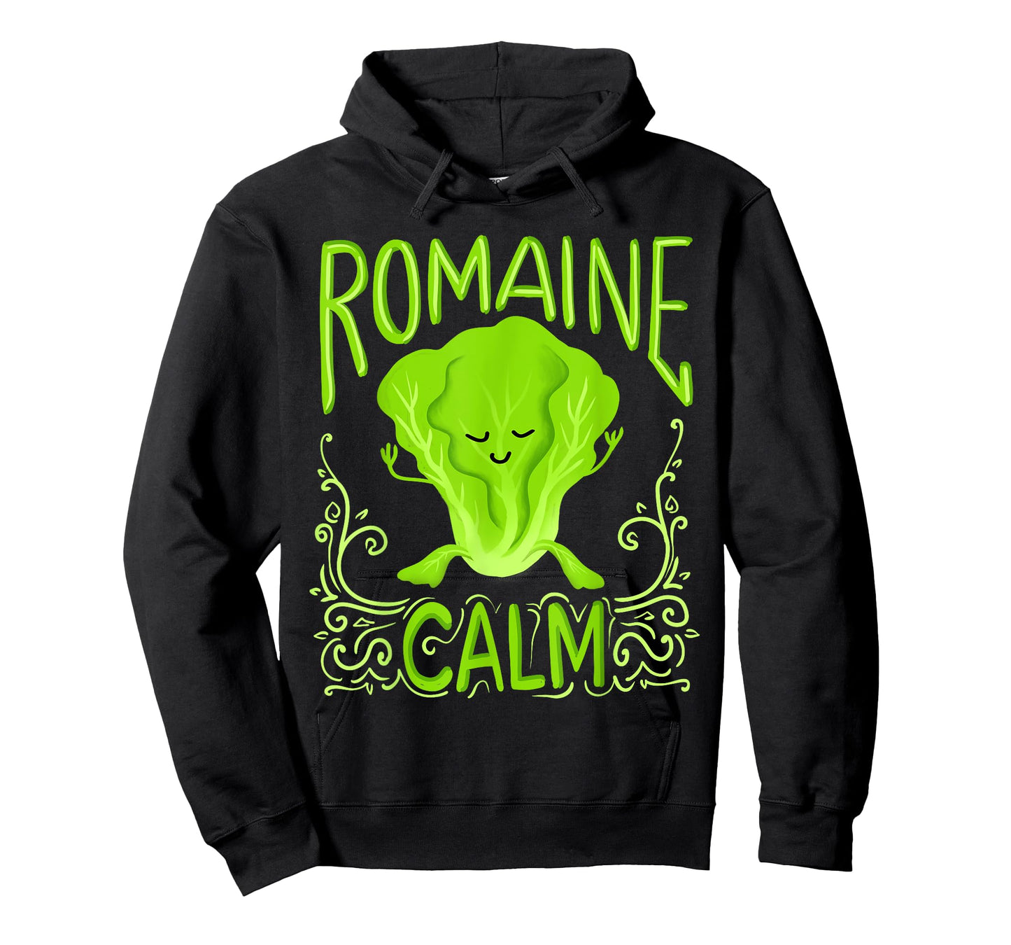 Romaine Calm Funny Pun Gardening Lettuce Vegetable Lovers T-Shirt